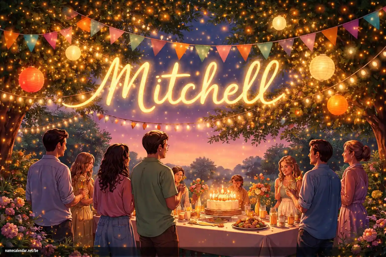 Святкаванне імянін і імянін - Mitchell