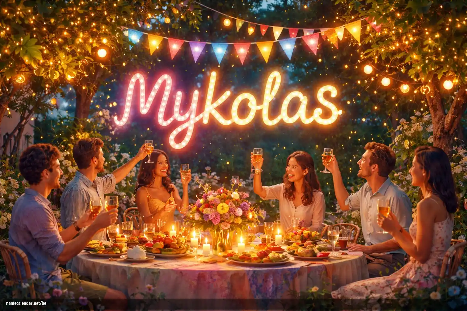 Святкаванне імянін і імянін - Mykolas