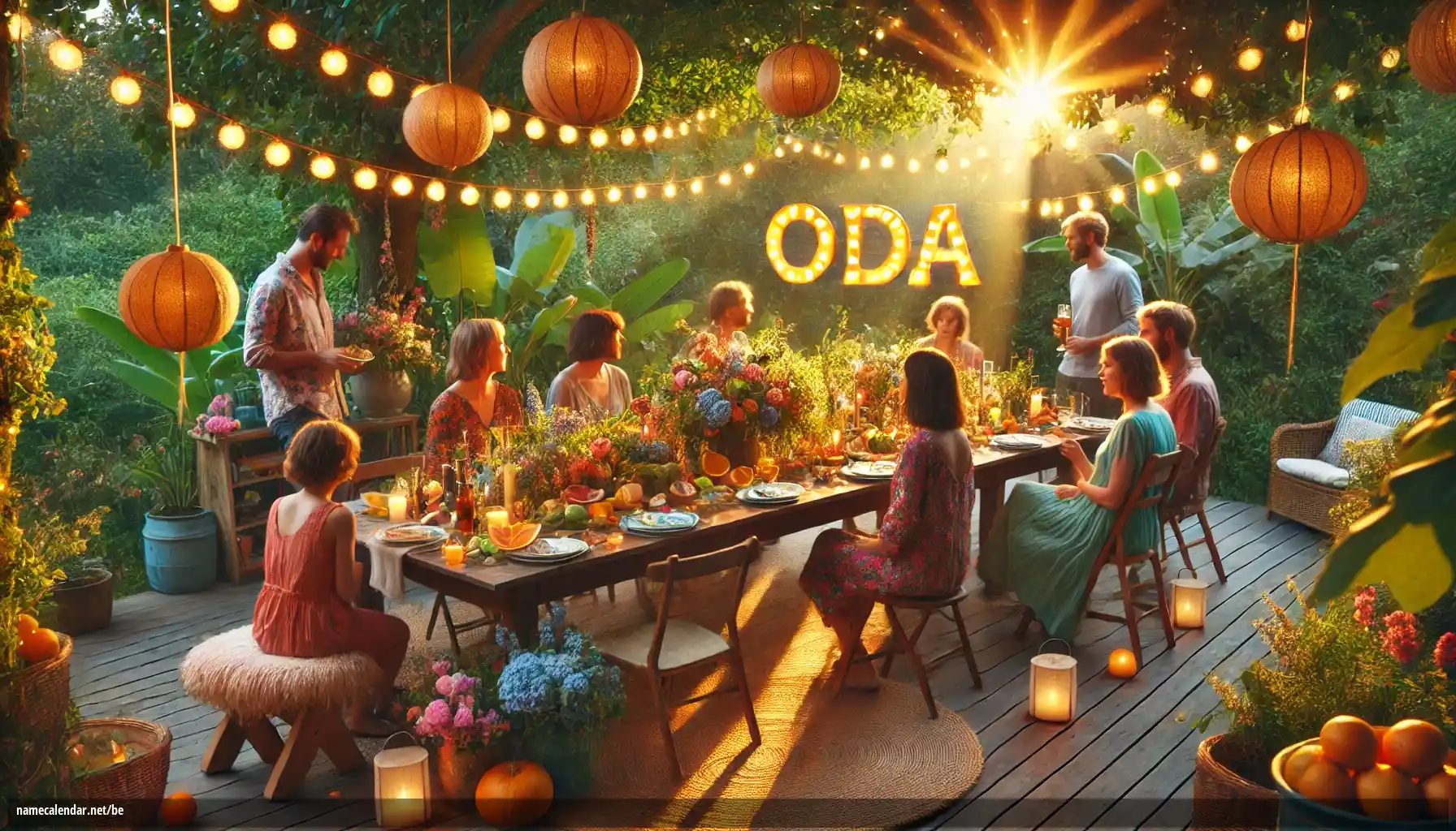 Святкаванне імянін і імянін - Oda