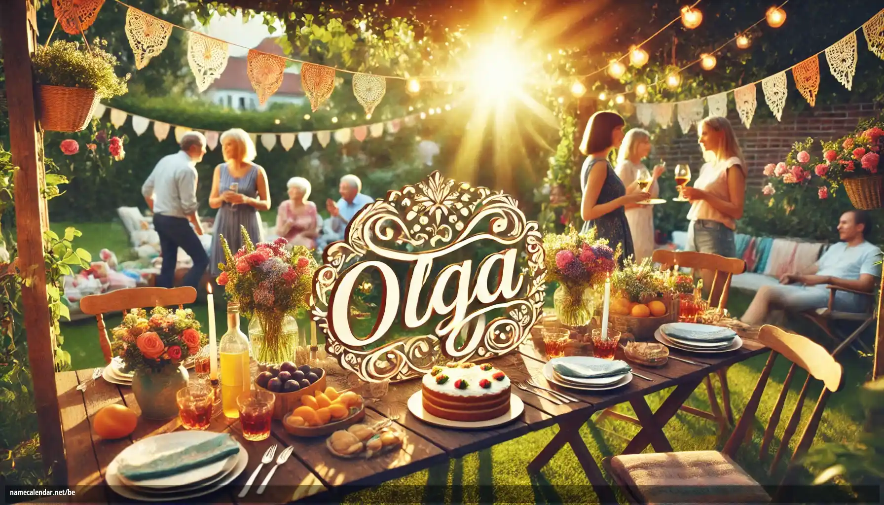 Святкаванне імянін і імянін - Olga