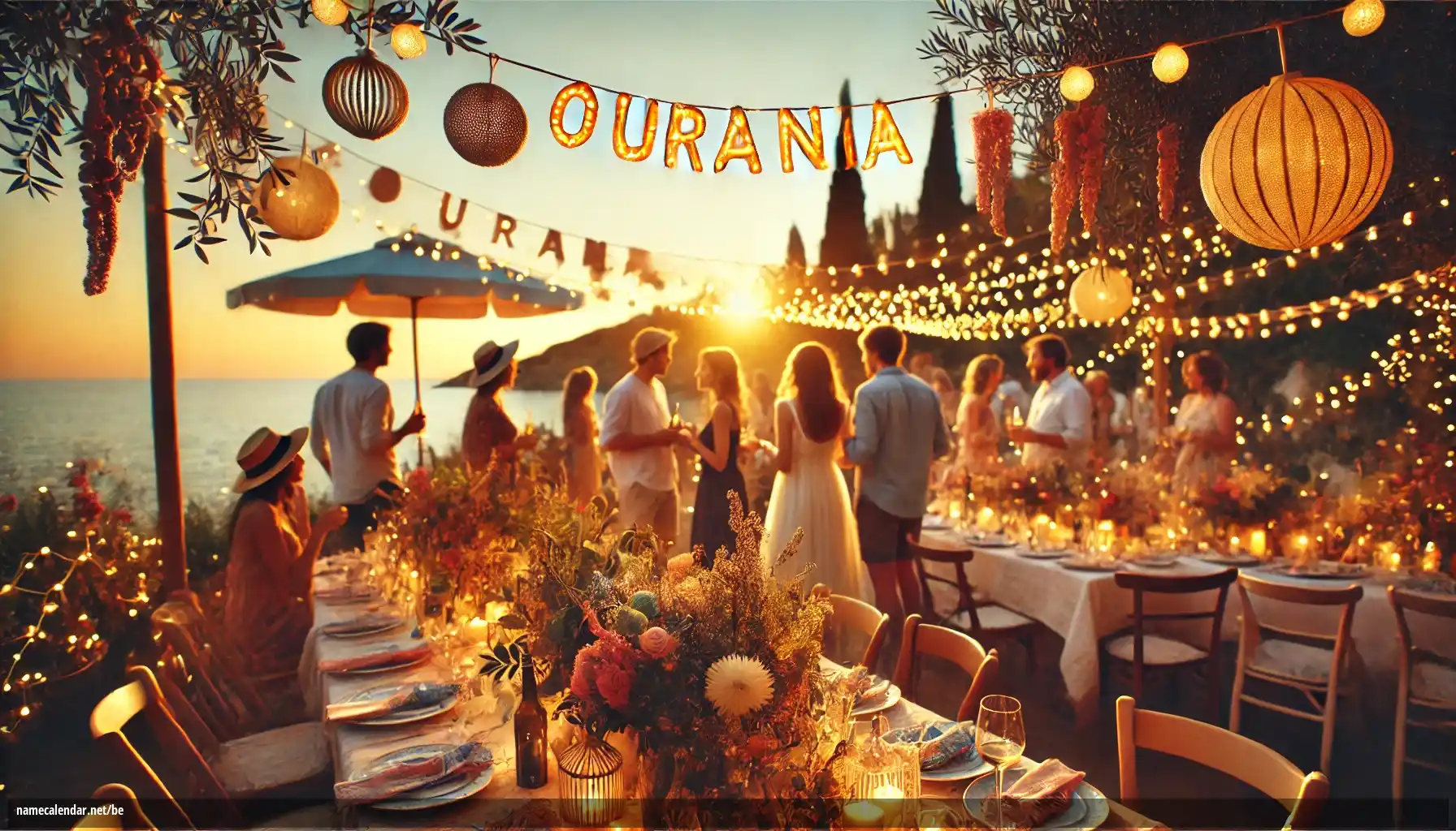 Святкаванне імянін і імянін - Ourania