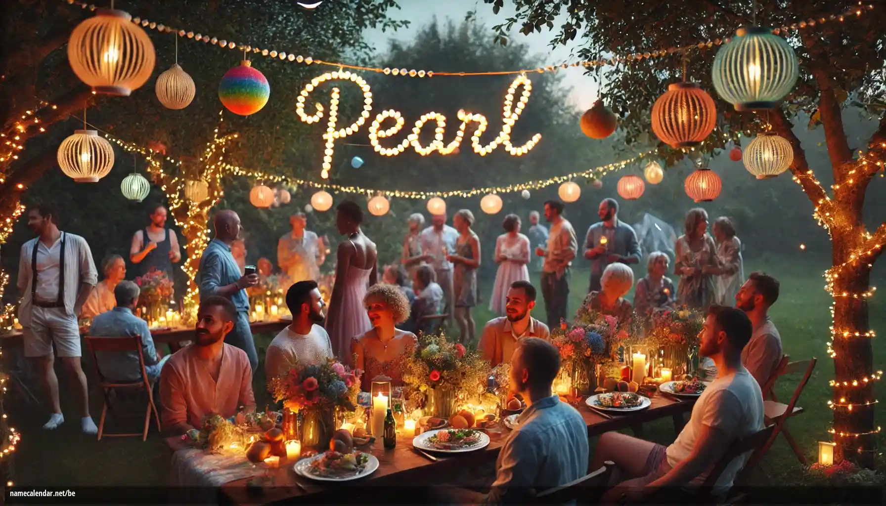 Святкаванне імянін і імянін - Pearl