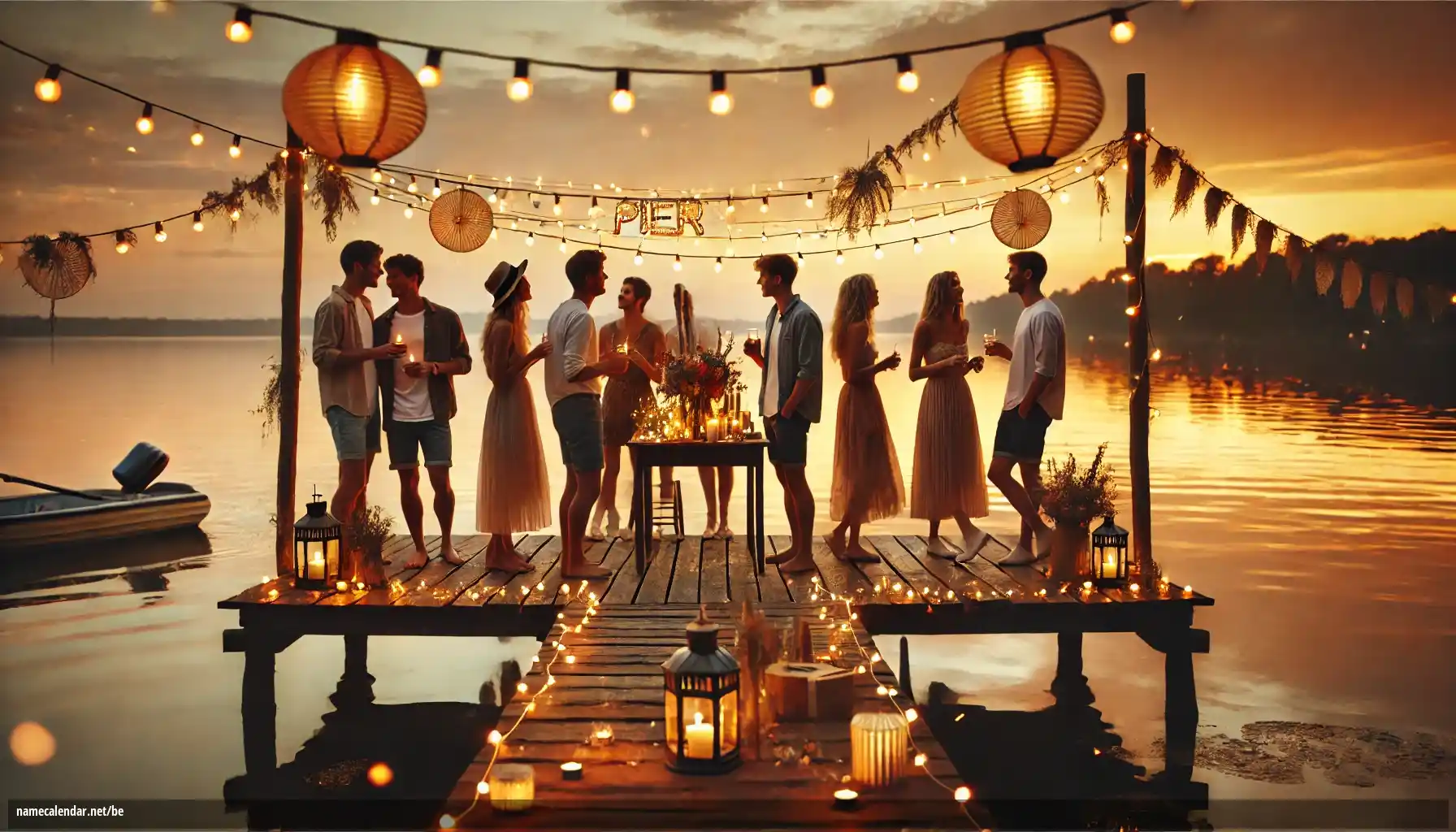 Святкаванне імянін і імянін - Pier