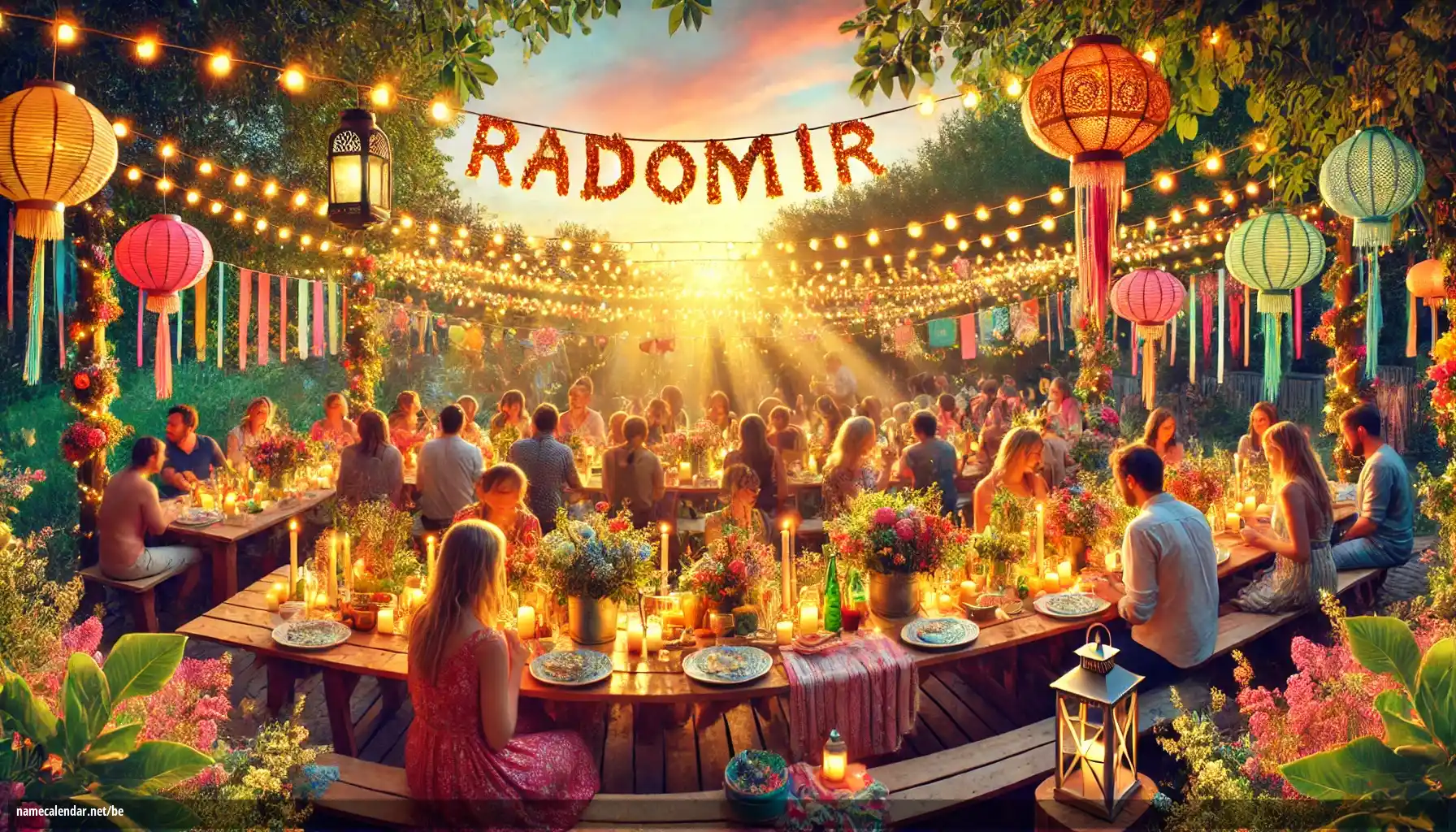 Святкаванне імянін і імянін - Radomir