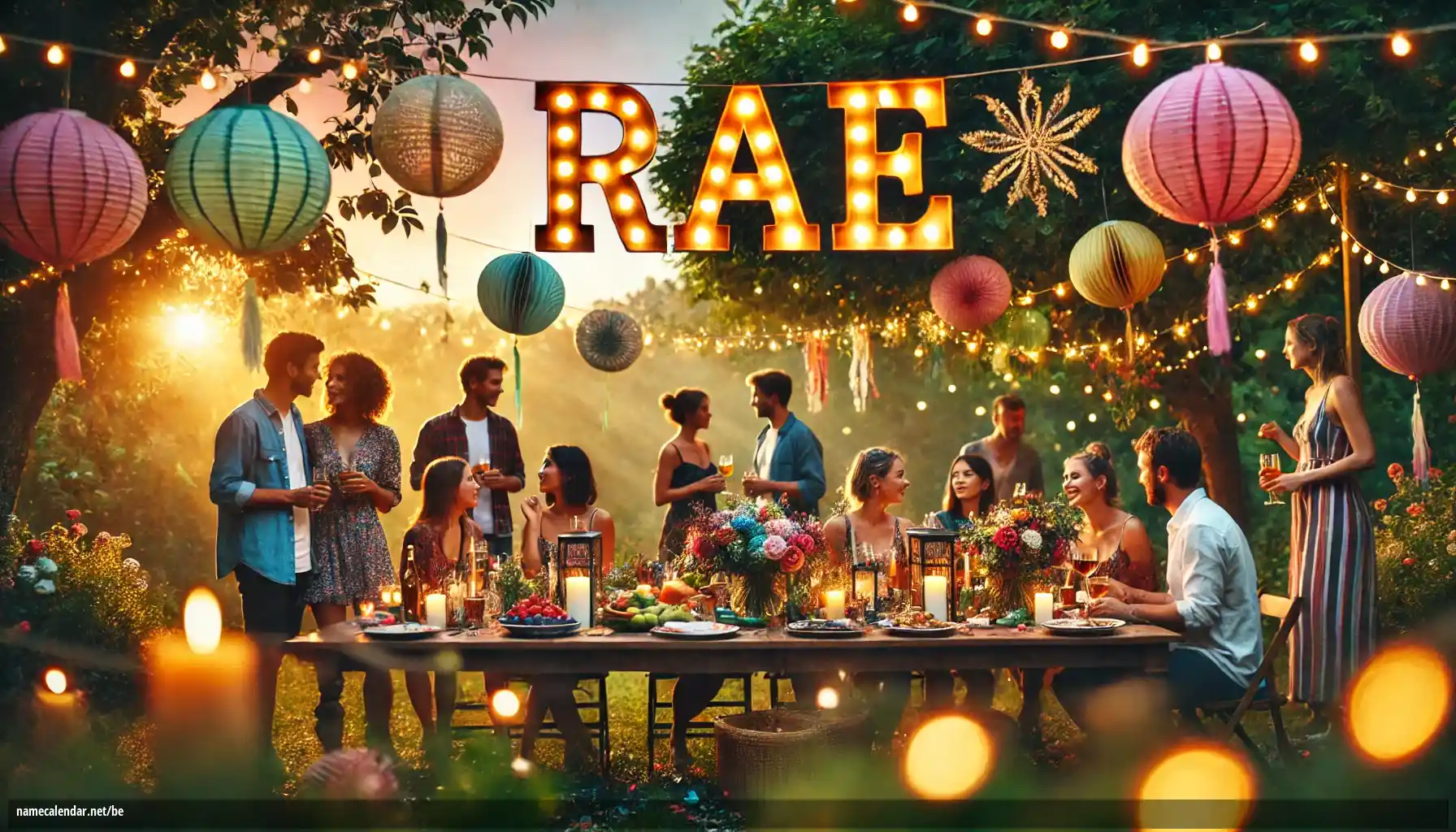 Святкаванне імянін і імянін - Rae