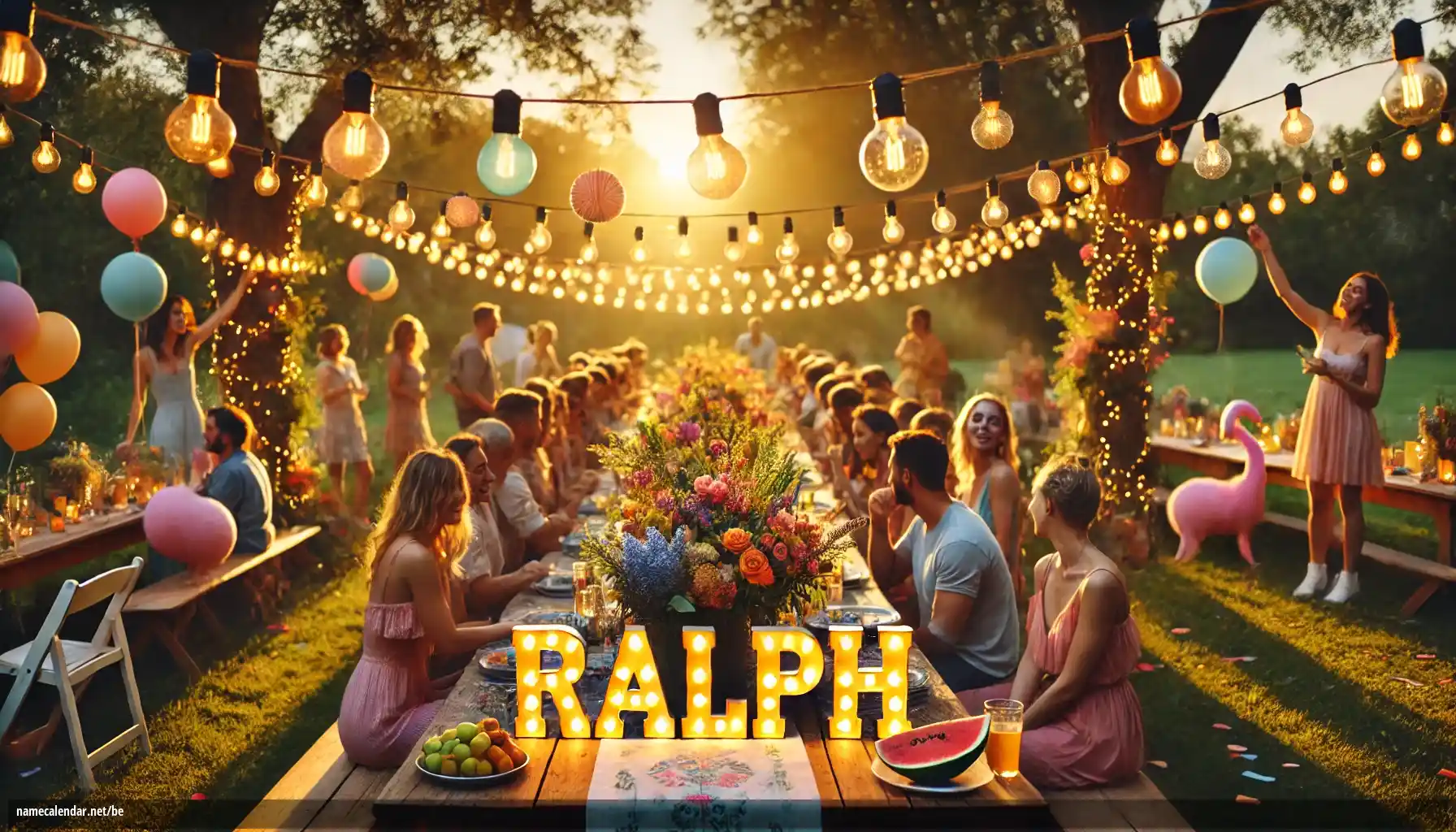 Святкаванне імянін і імянін - Ralph