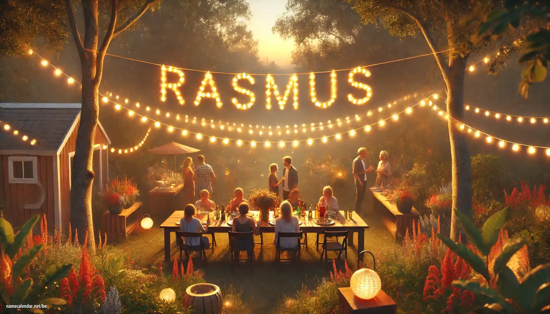 Святкаванне імянін і імянін - Rasmus