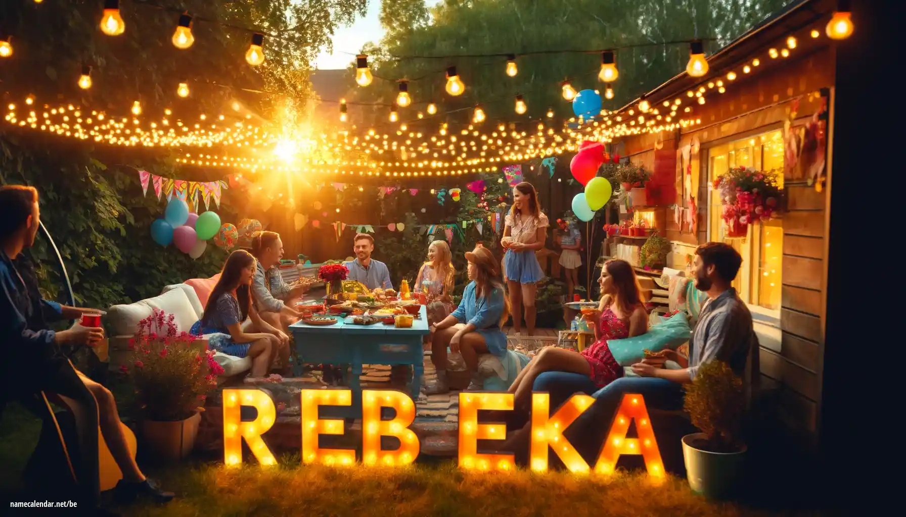 Святкаванне імянін і імянін - Rebeka