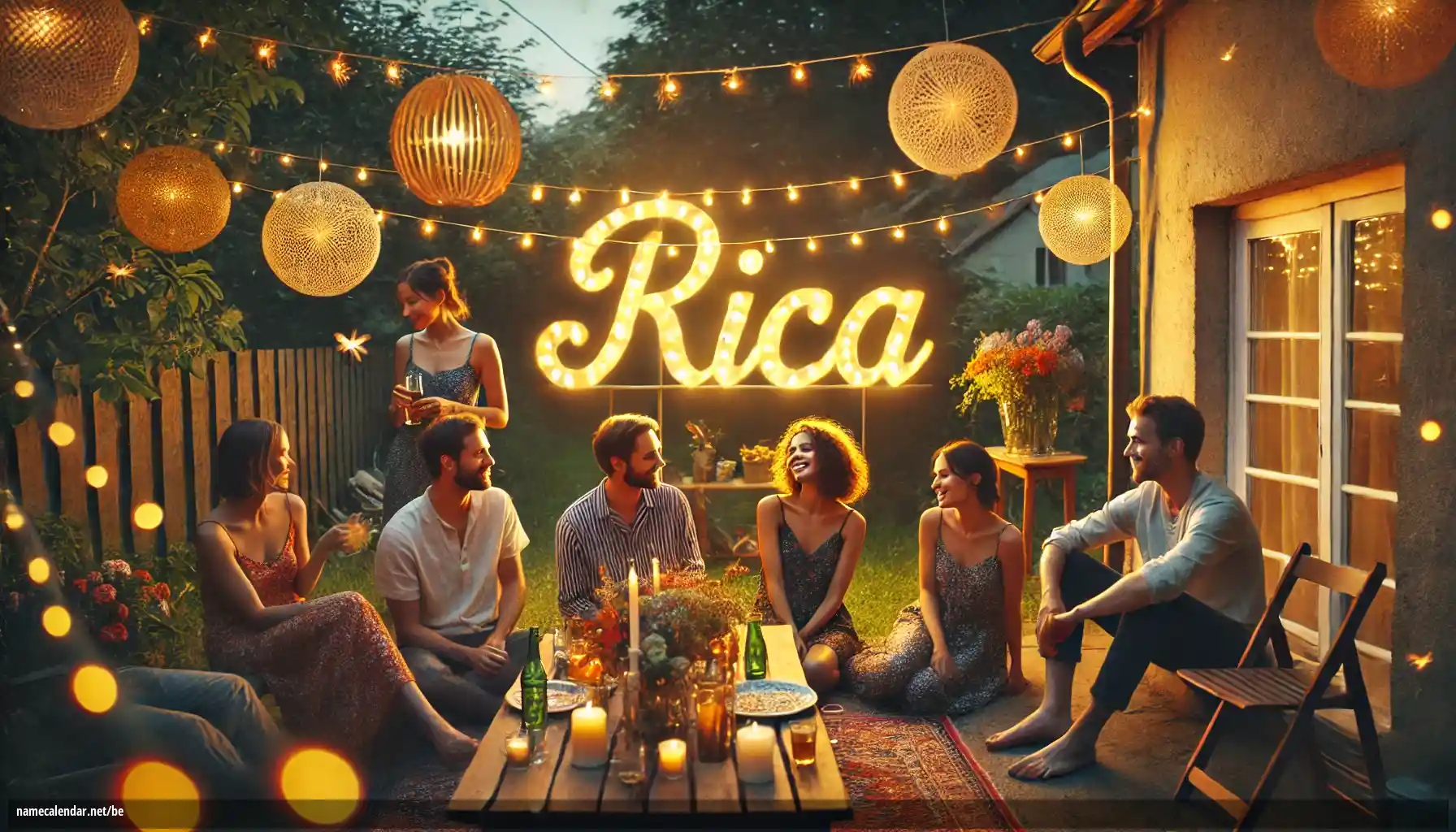 Святкаванне імянін і імянін - Rica