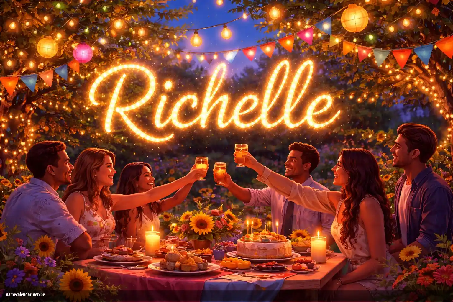 Святкаванне імянін і імянін - Richelle