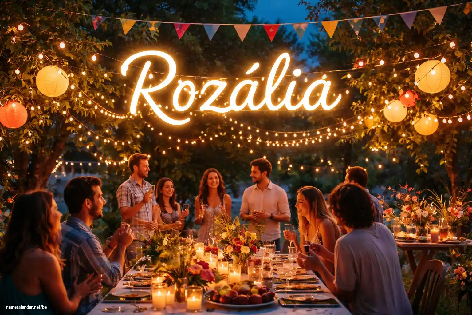 Святкаванне імянін і імянін - Rozália