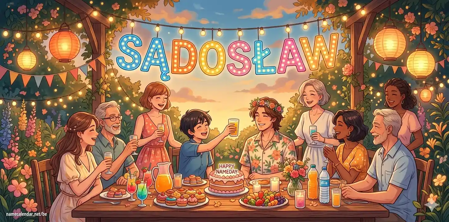 Святкаванне імянін і імянін - Sądosław