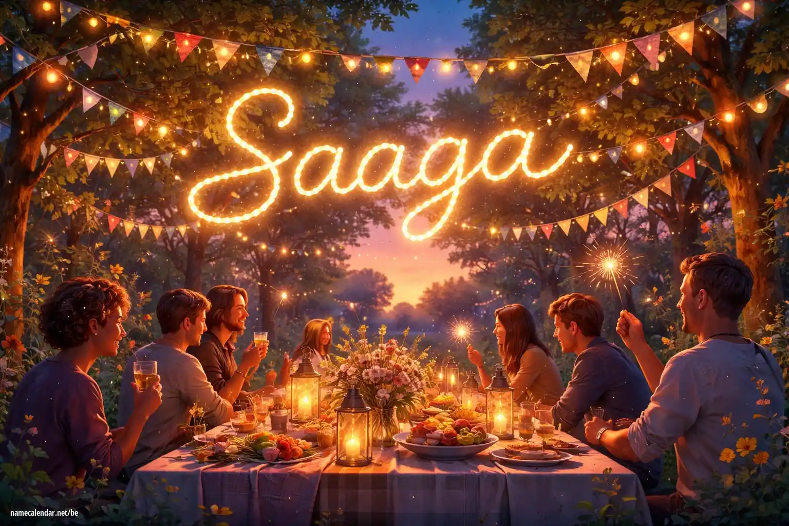 Святкаванне імянін і імянін - Saaga
