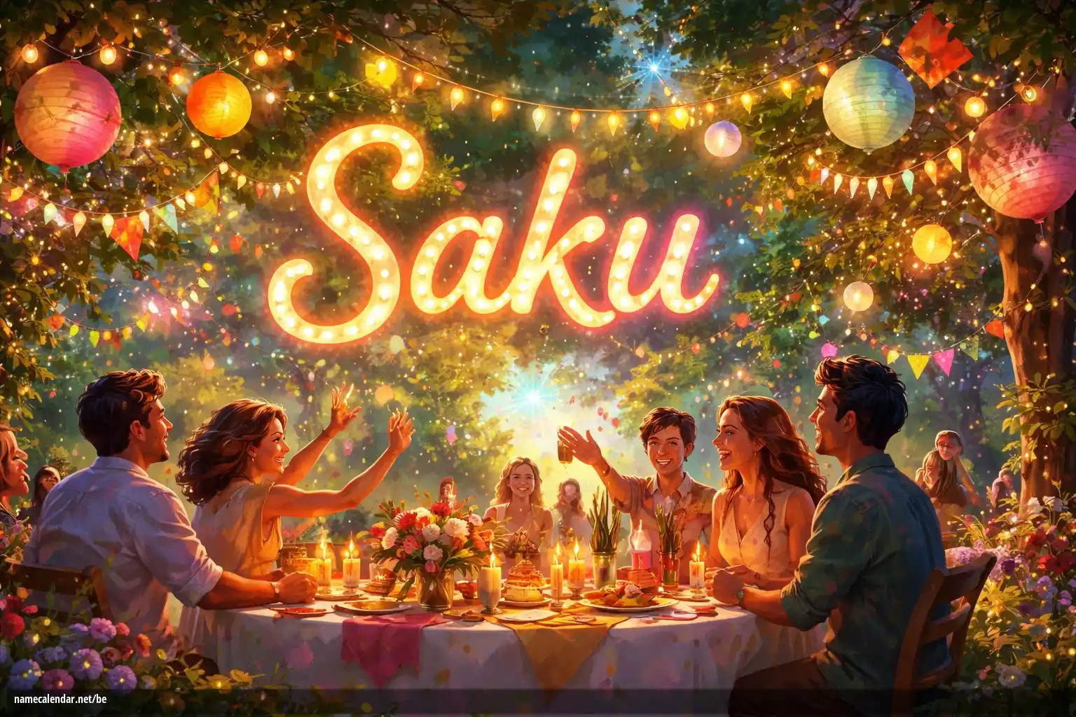 Святкаванне імянін і імянін - Saku