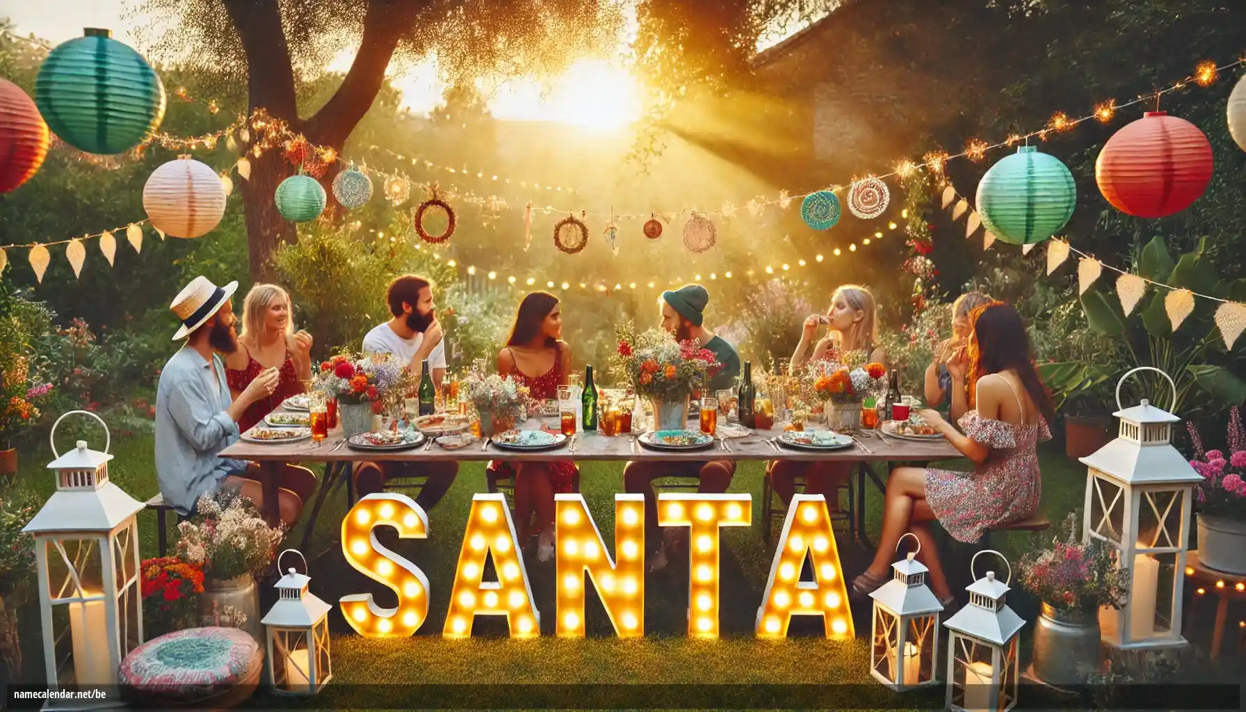 Святкаванне імянін і імянін - Santa