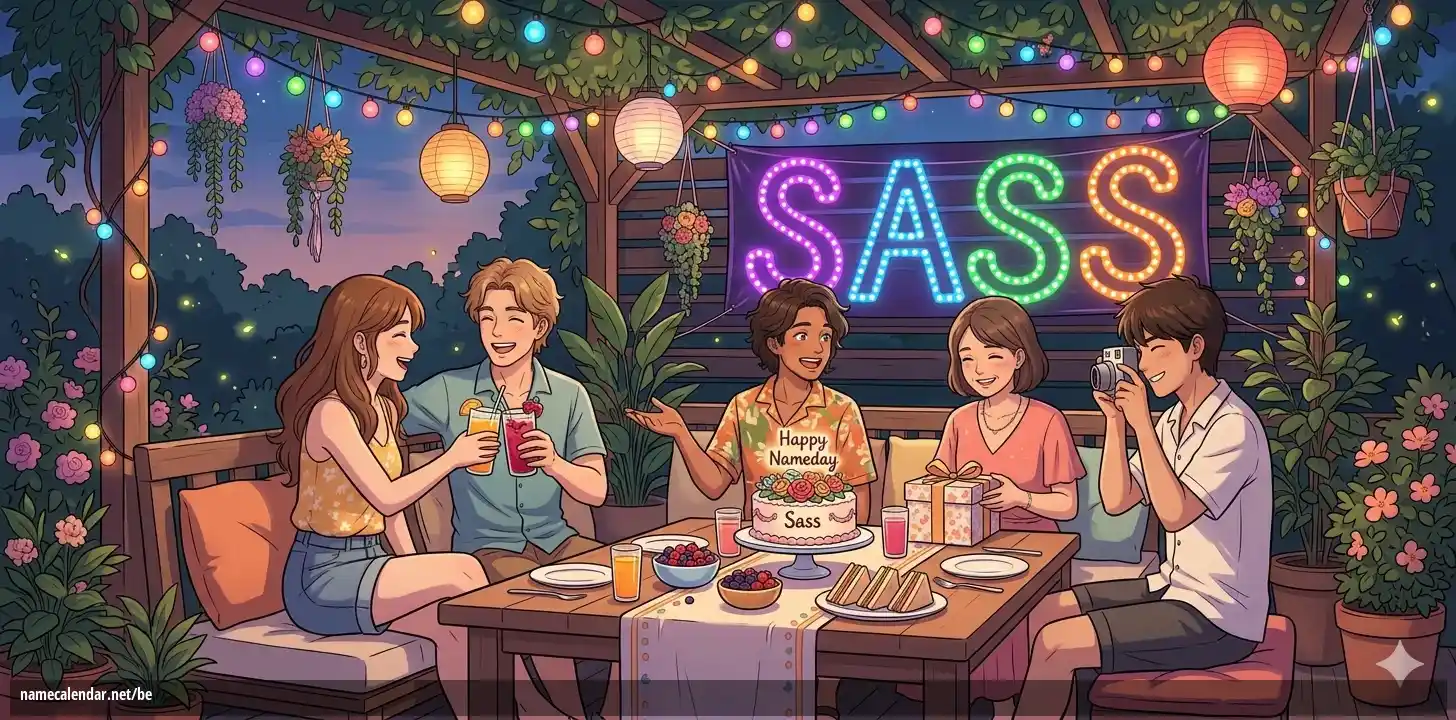 Святкаванне імянін і імянін - Sass