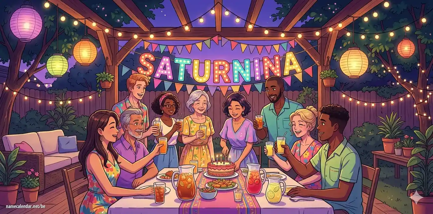 Святкаванне імянін і імянін - Saturnina