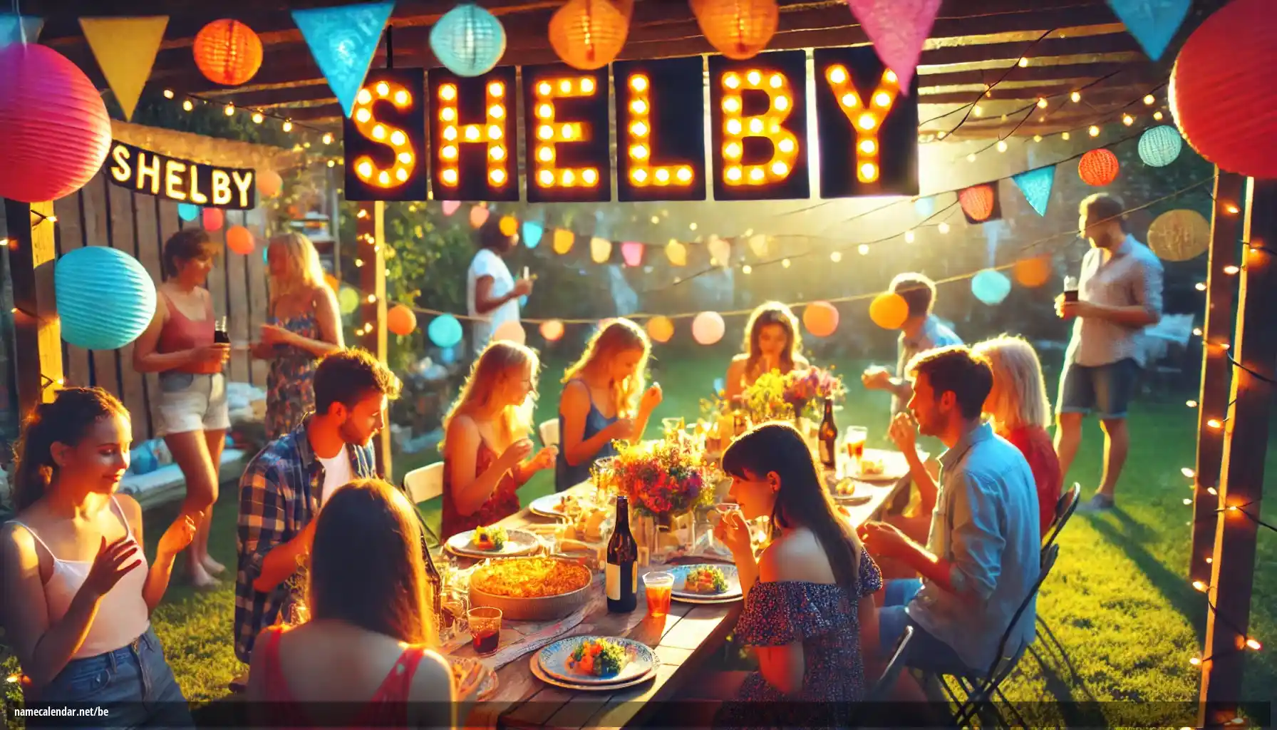 Святкаванне імянін і імянін - Shelby