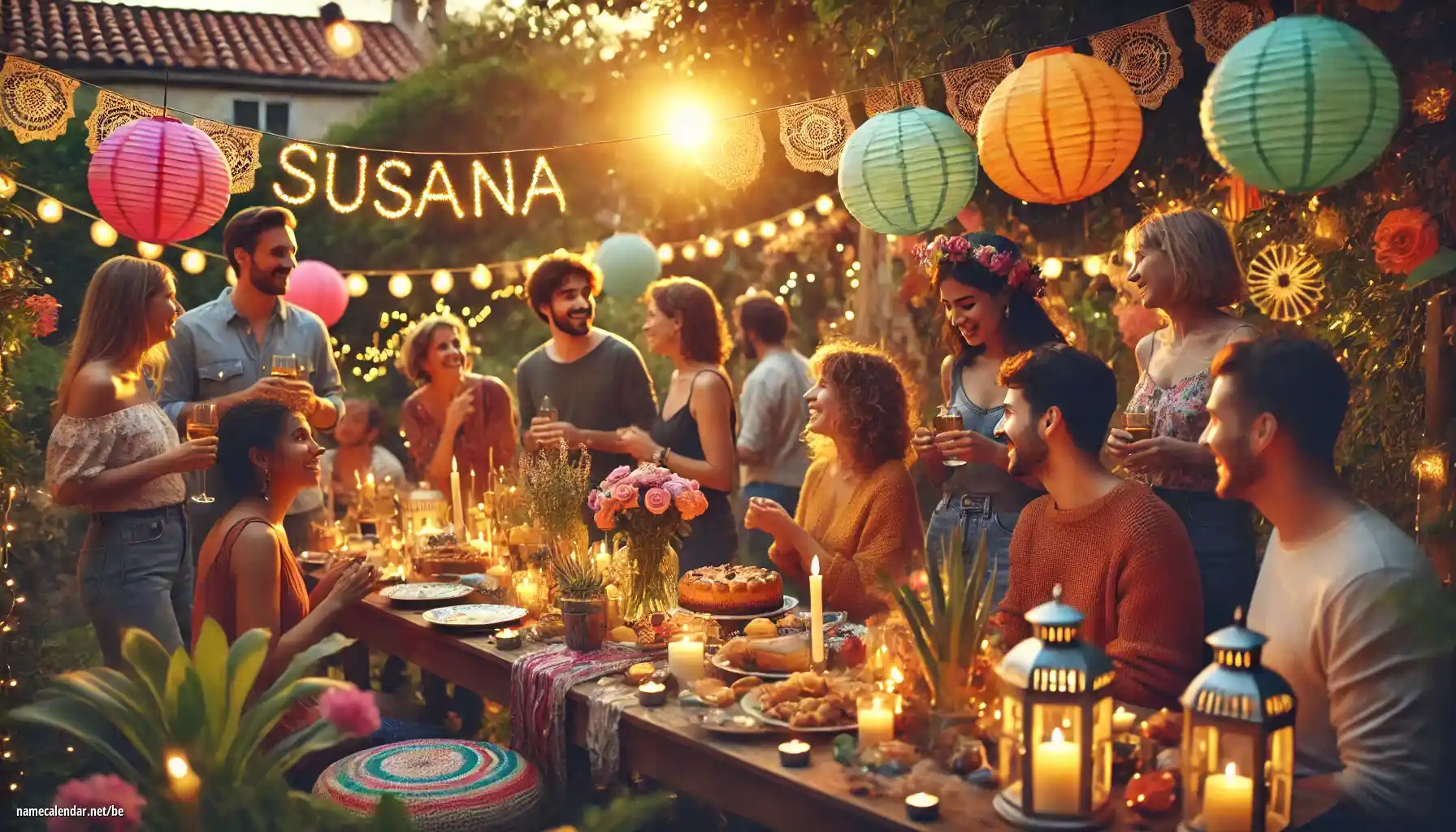 Святкаванне імянін і імянін - Susana