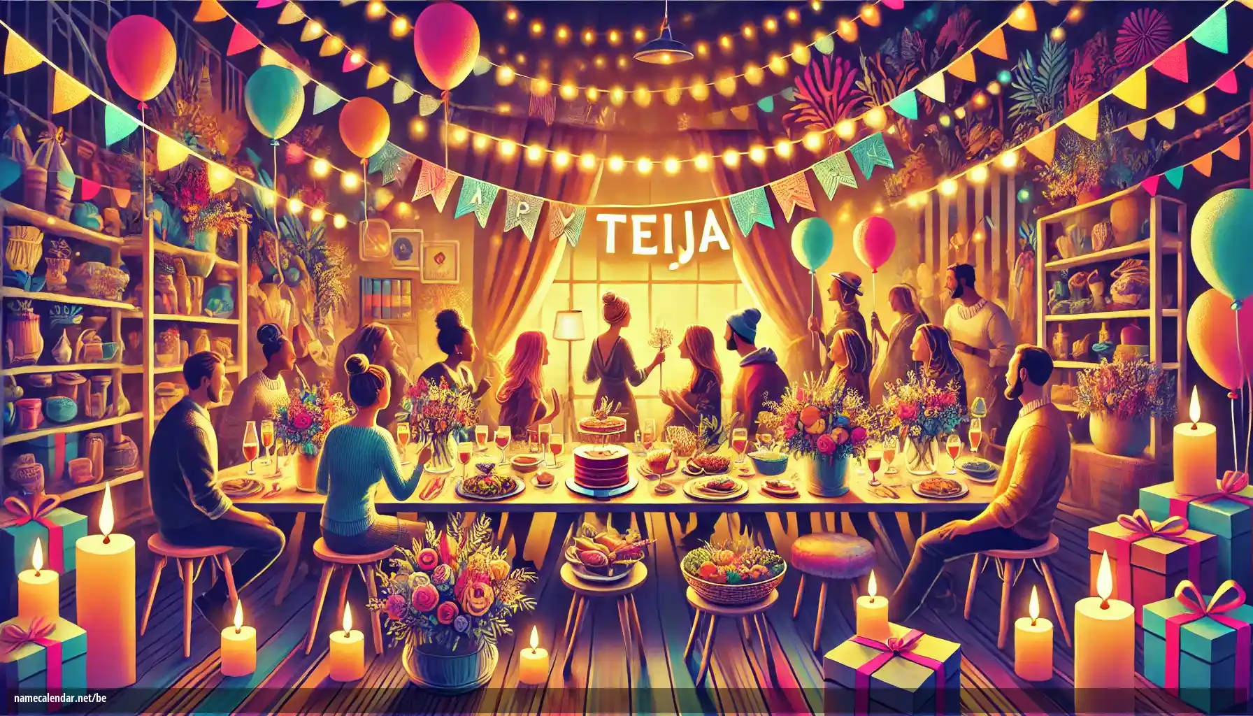 Святкаванне імянін і імянін - Teija