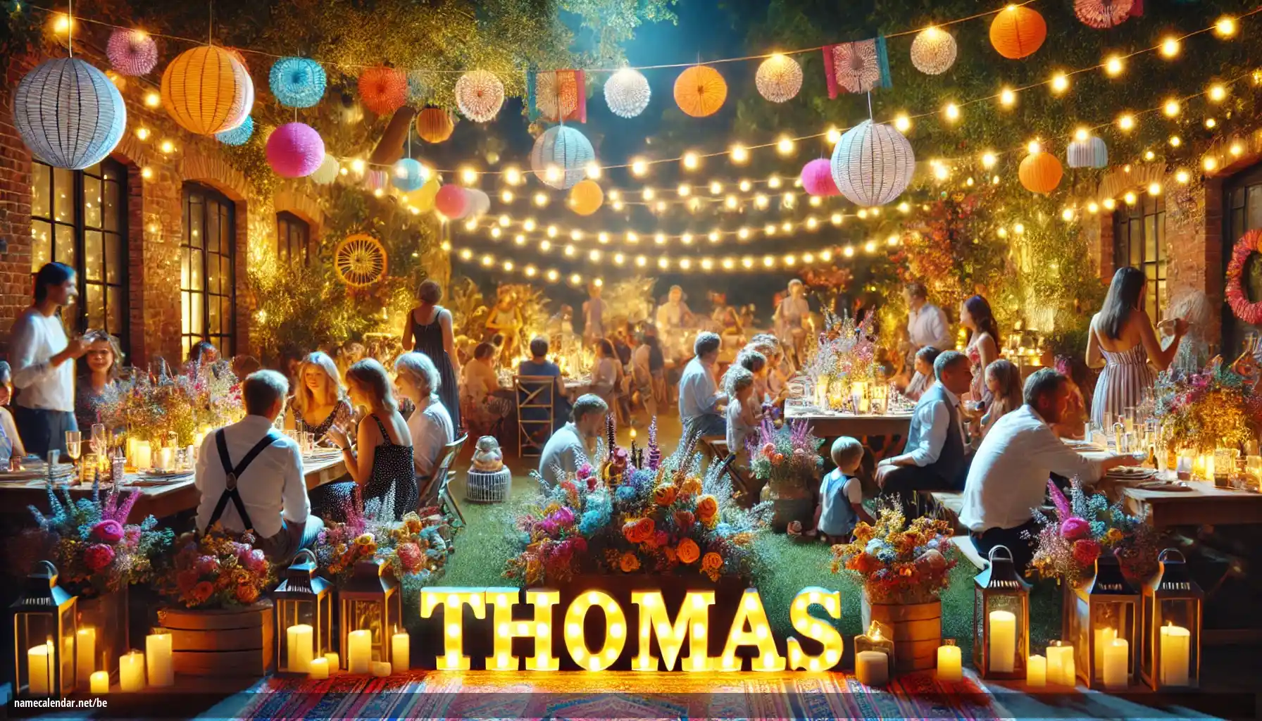 Святкаванне імянін і імянін - Thomas