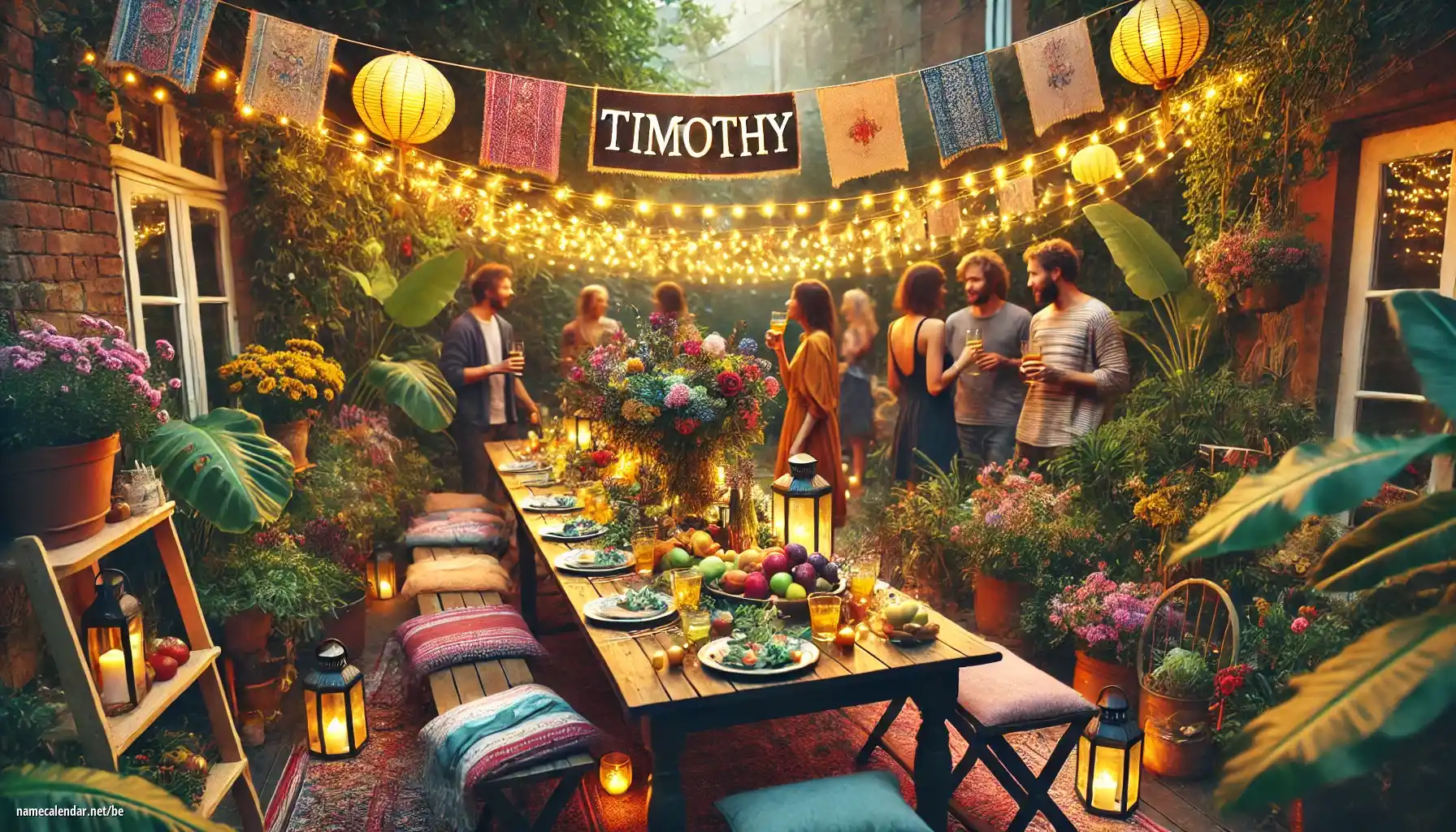 Святкаванне імянін і імянін - Timothy