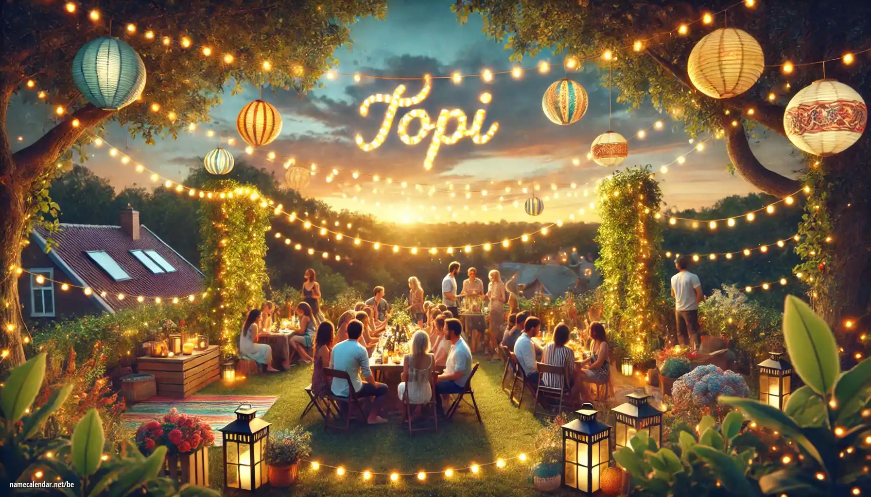 Святкаванне імянін і імянін - Topi