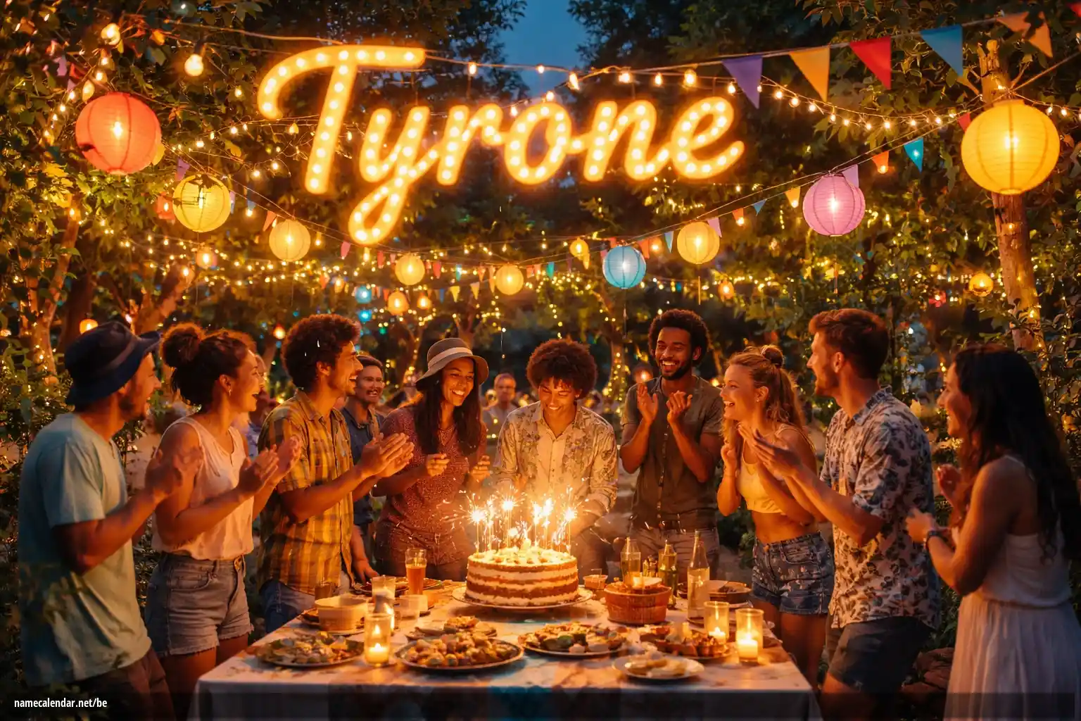 Святкаванне імянін і імянін - Tyrone