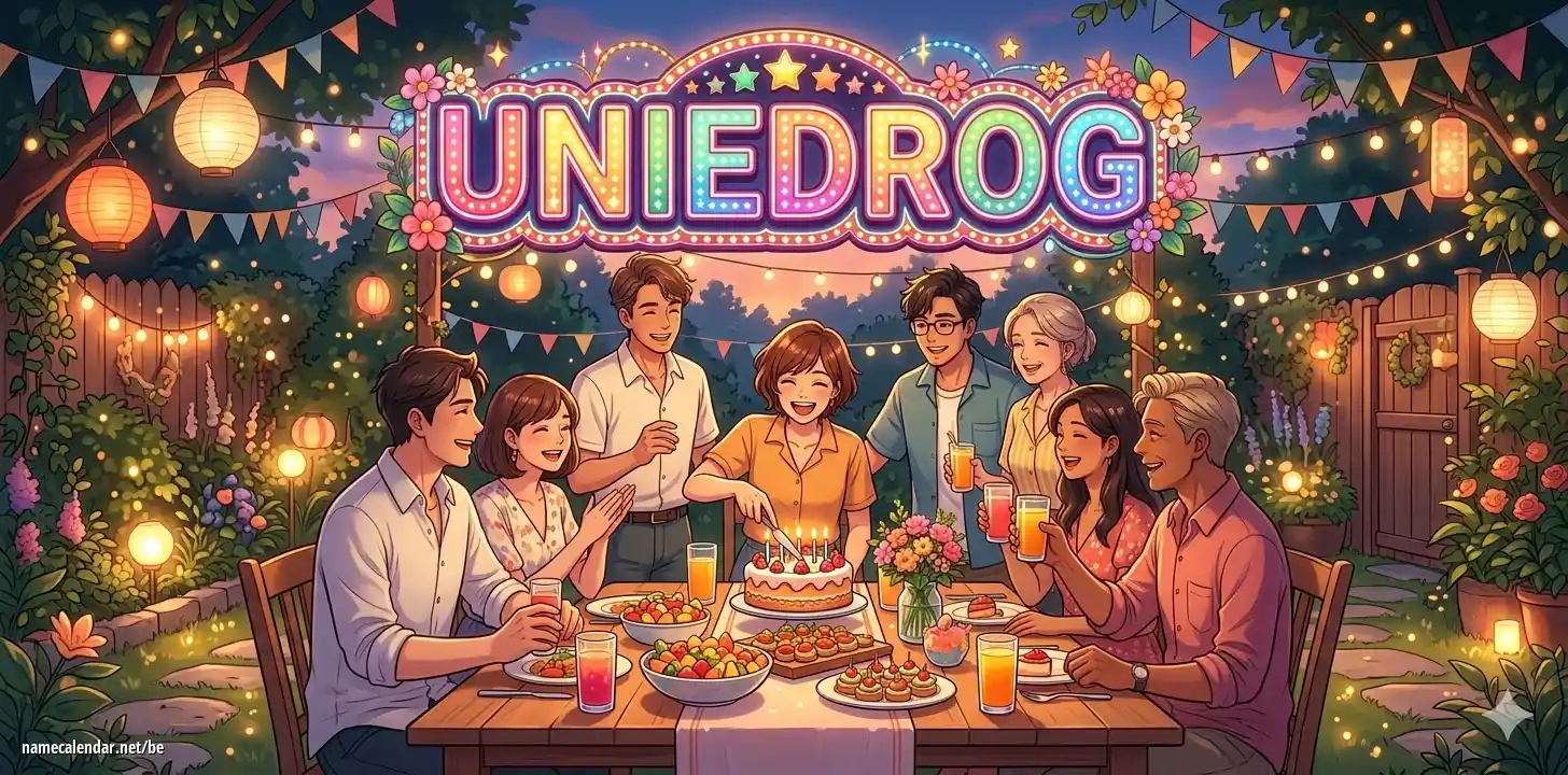 Святкаванне імянін і імянін - Uniedrog