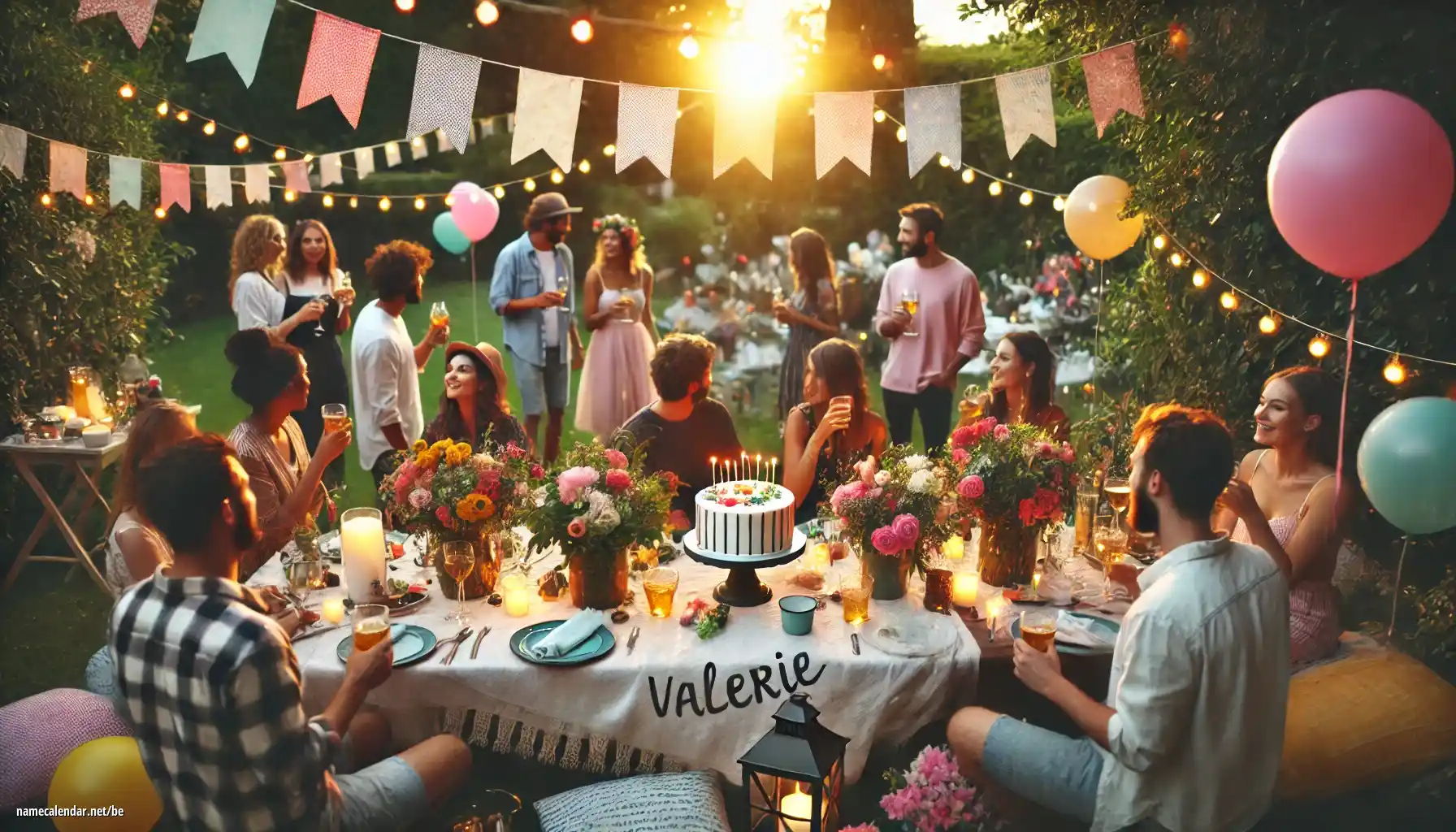 Святкаванне імянін і імянін - Valerie