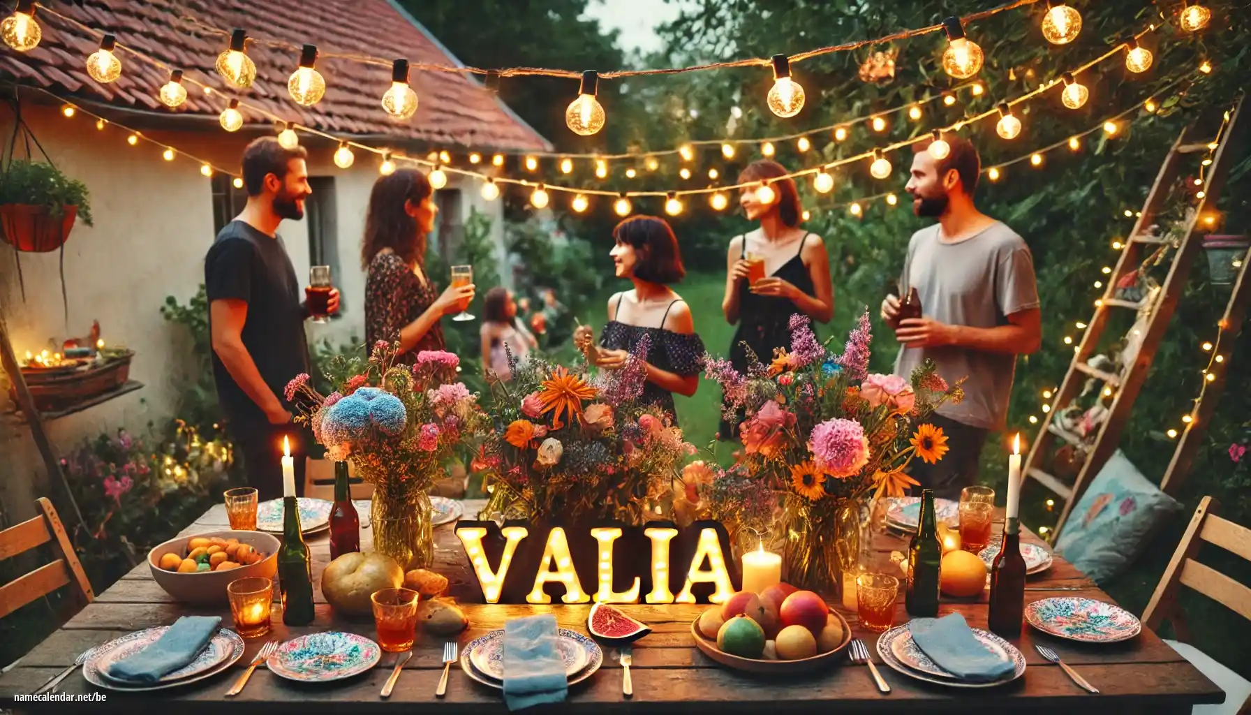 Святкаванне імянін і імянін - Valia