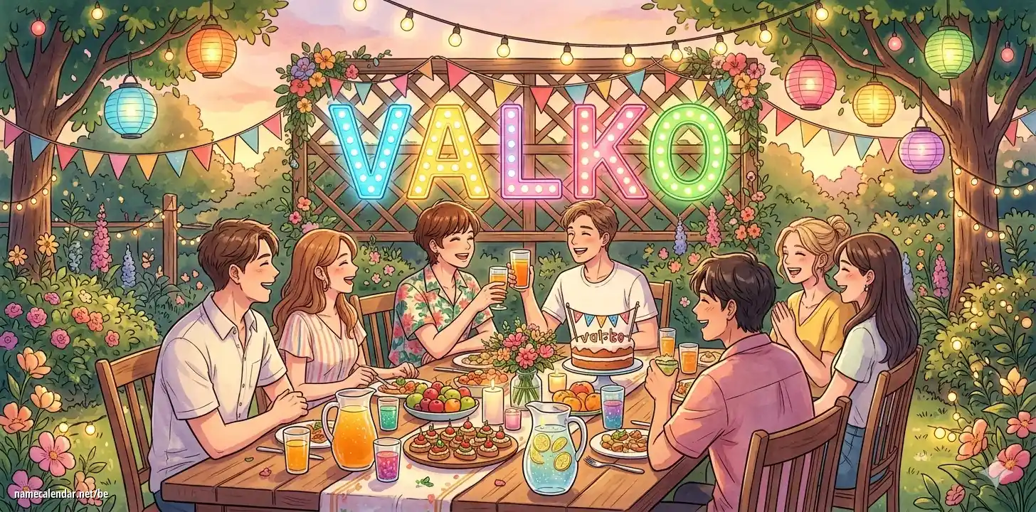 Святкаванне імянін і імянін - Valko
