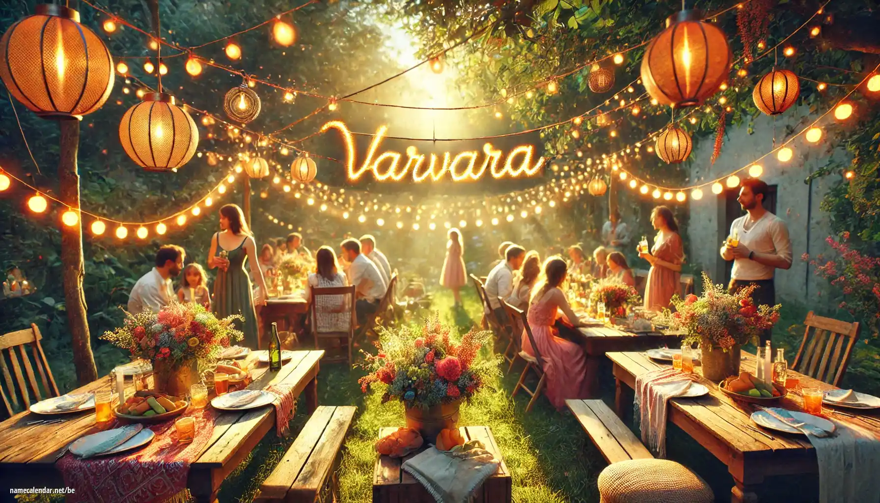 Святкаванне імянін і імянін - Varvara