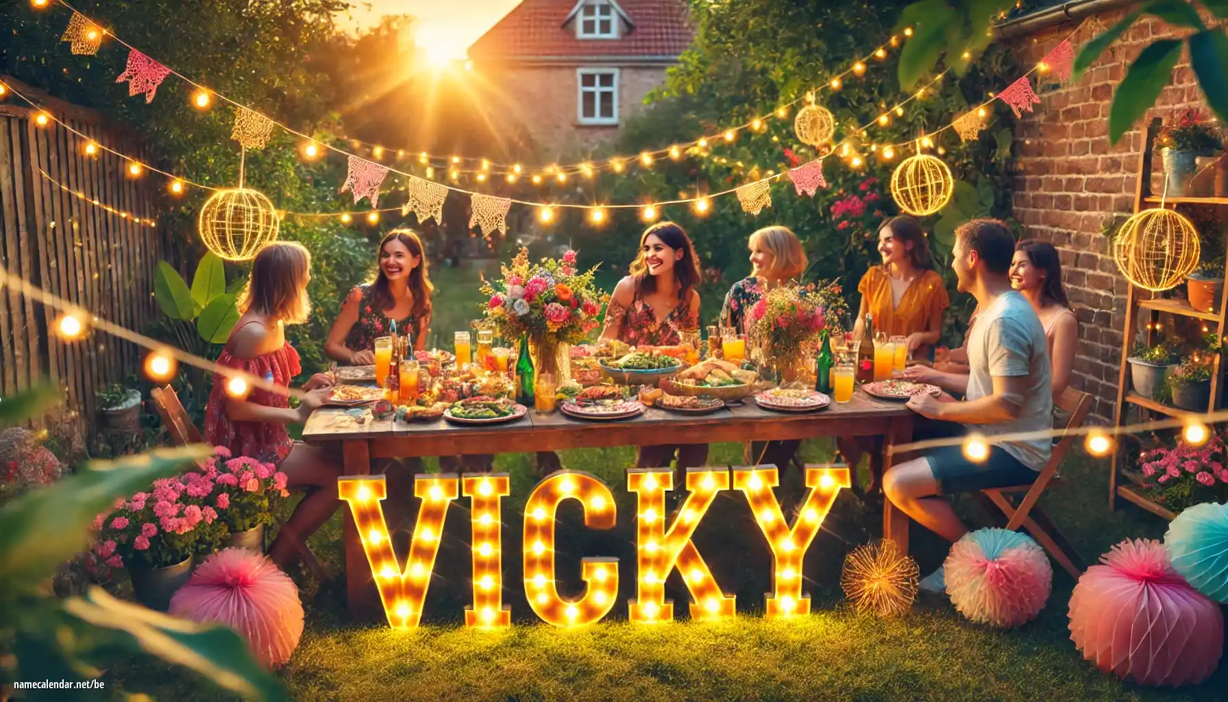 Святкаванне імянін і імянін - Vicky