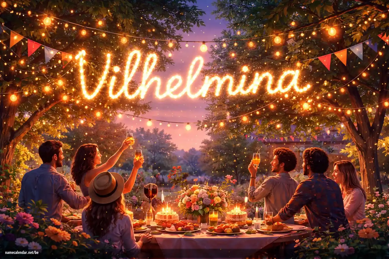 Святкаванне імянін і імянін - Vilhelmina