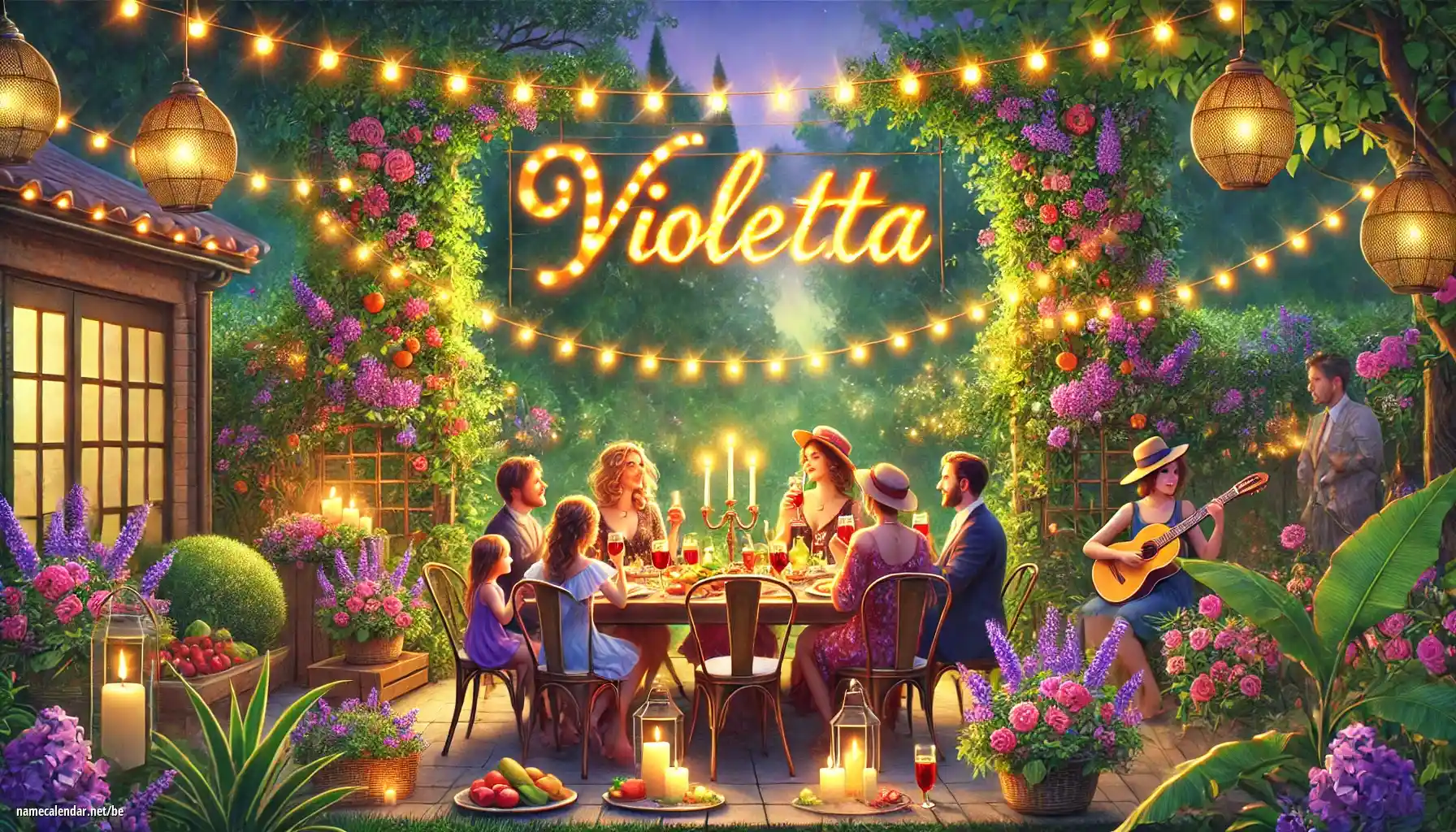 Святкаванне імянін і імянін - Violetta