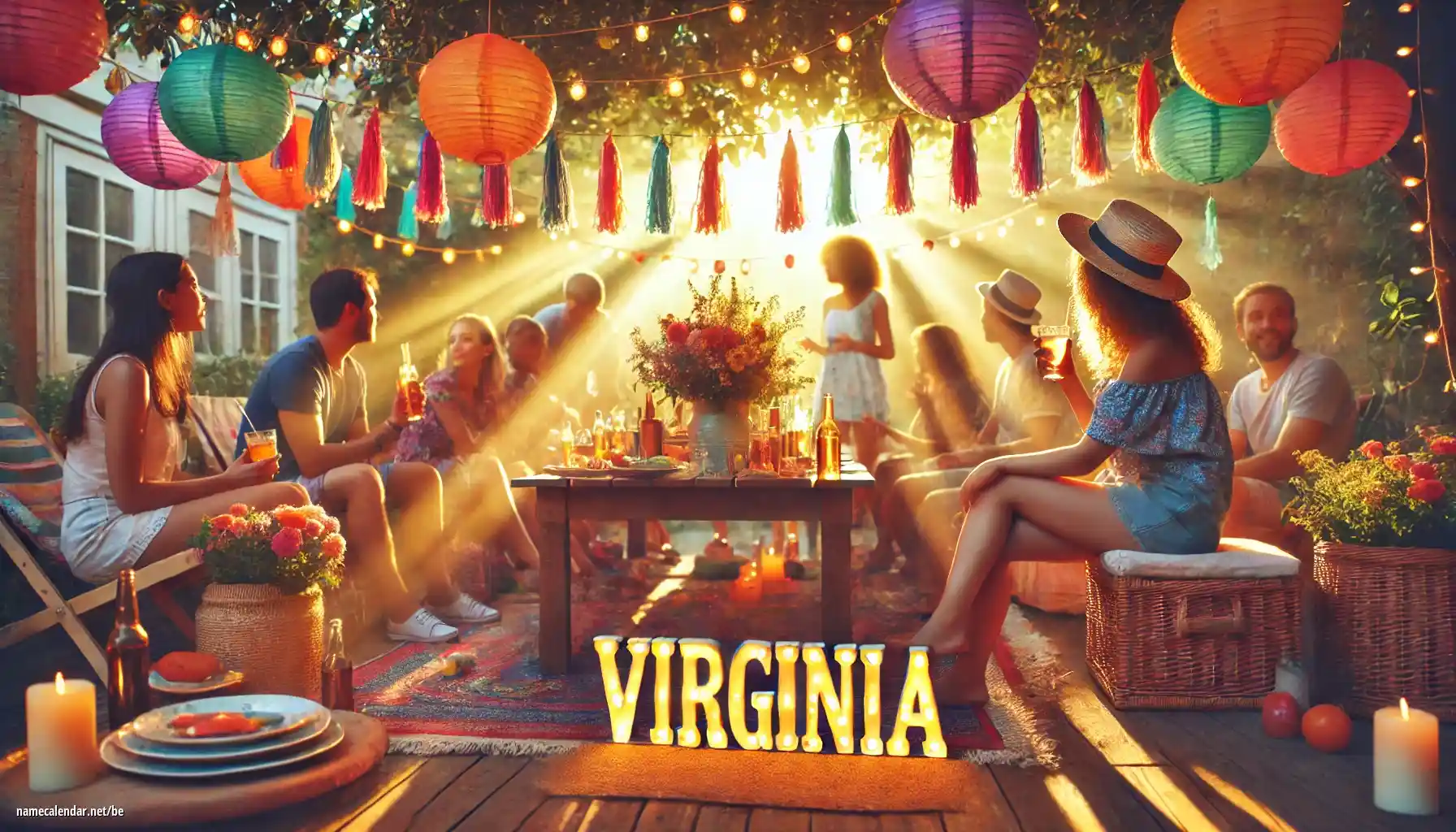 Святкаванне імянін і імянін - Virginia