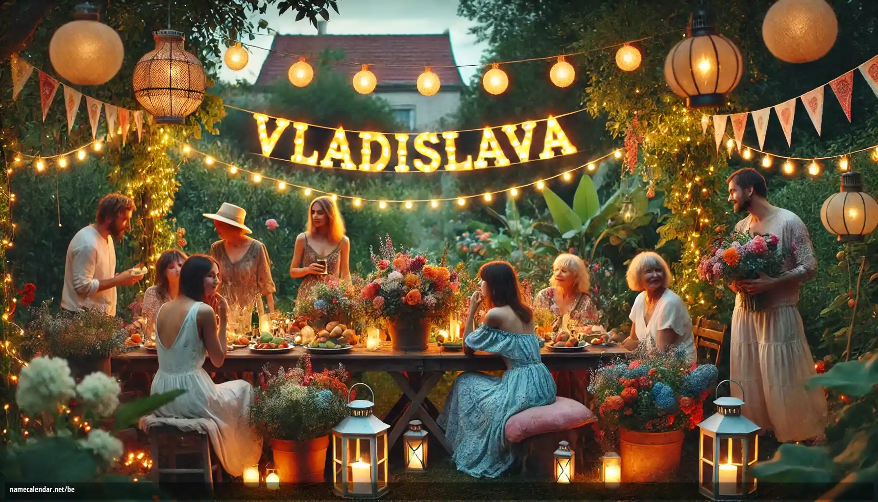 Святкаванне імянін і імянін - Vladislava