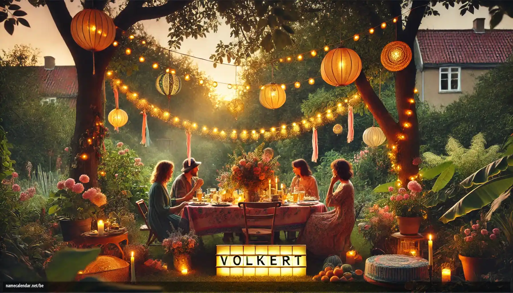 Святкаванне імянін і імянін - Volkert