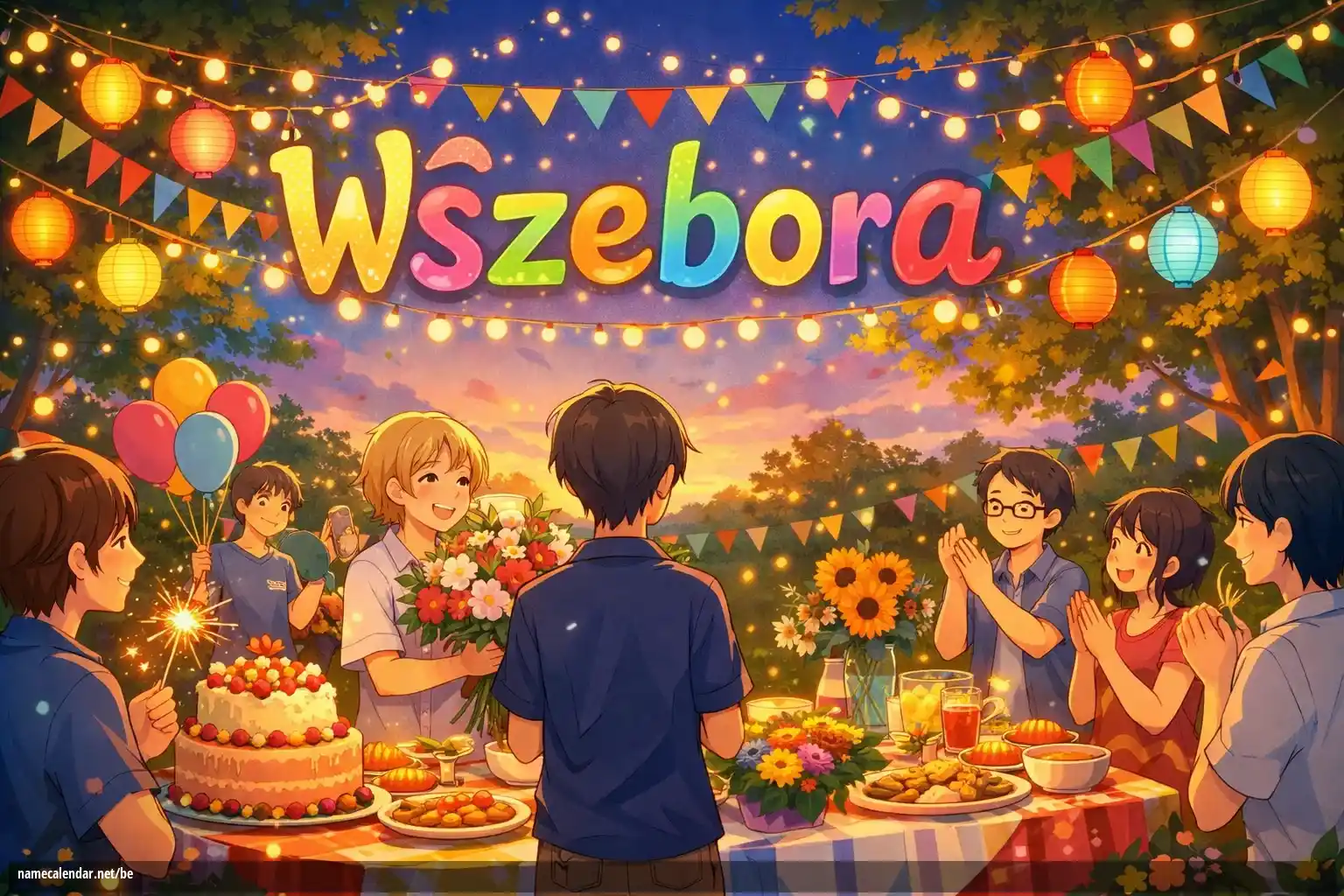 Святкаванне імянін і імянін - Wszebora