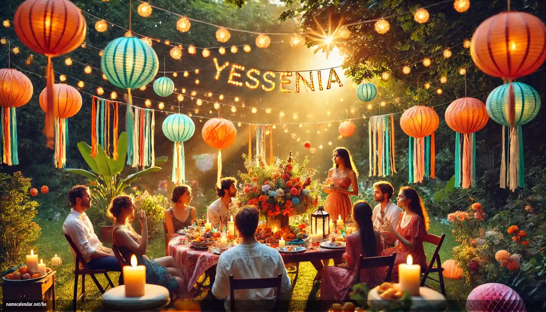 Святкаванне імянін і імянін - Yessenia