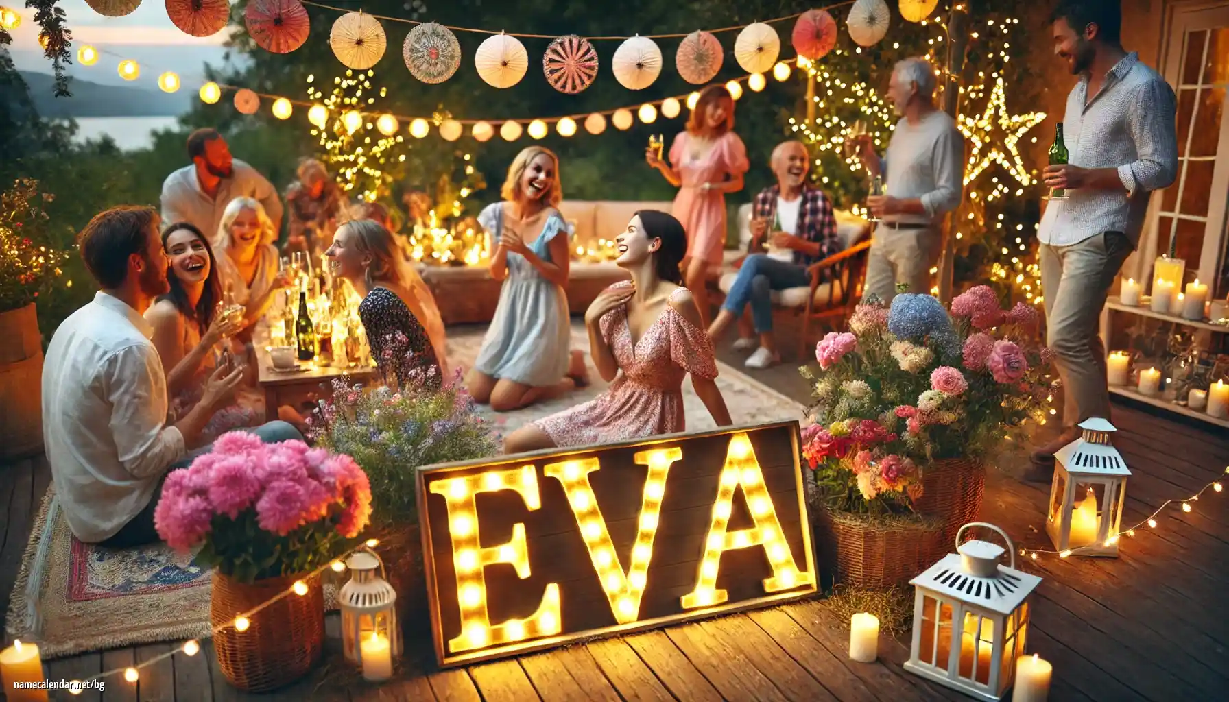 Празнуване на имен ден и име - Éva