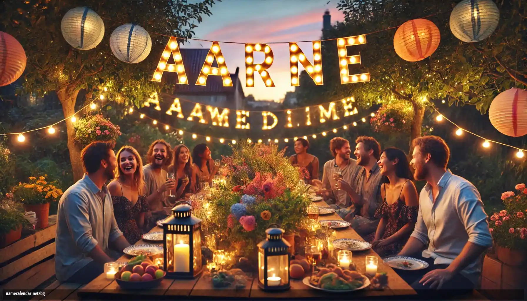 Празнуване на имен ден и име - Aarne