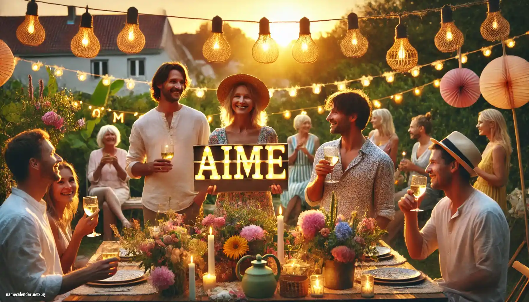 Празнуване на имен ден и име - Aime