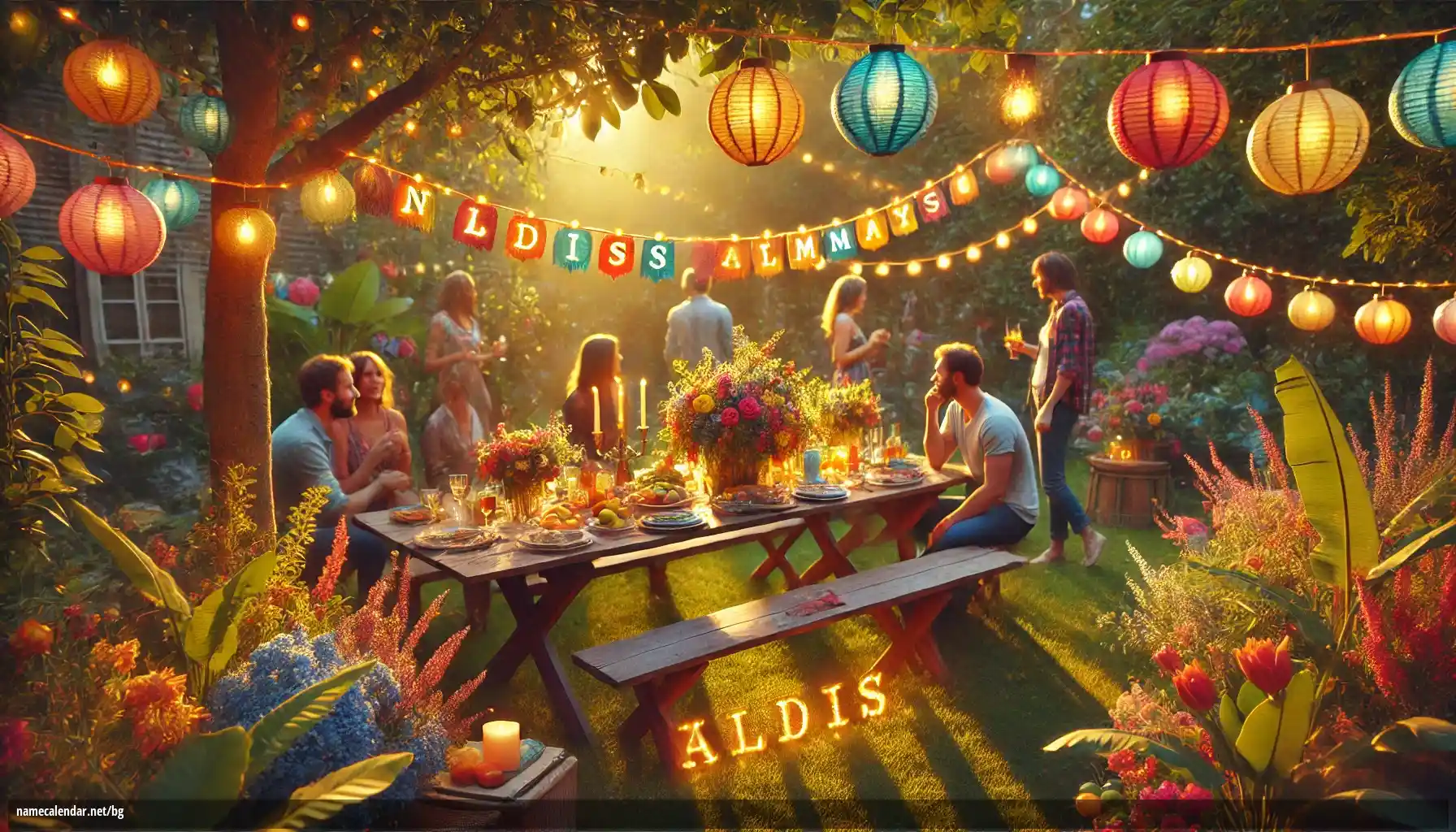 Празнуване на имен ден и име - Aldis