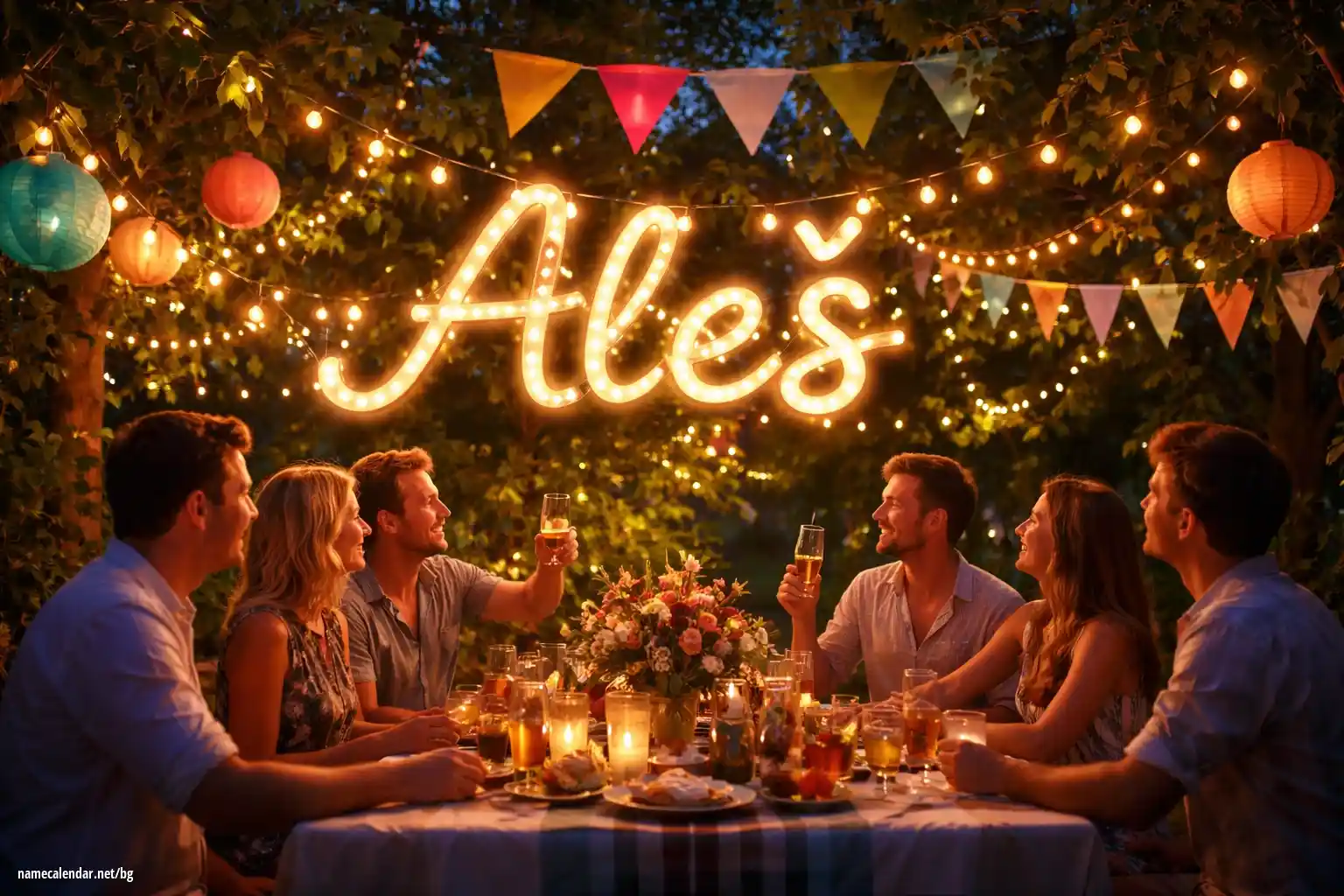 Празнуване на имен ден и име - Aleš