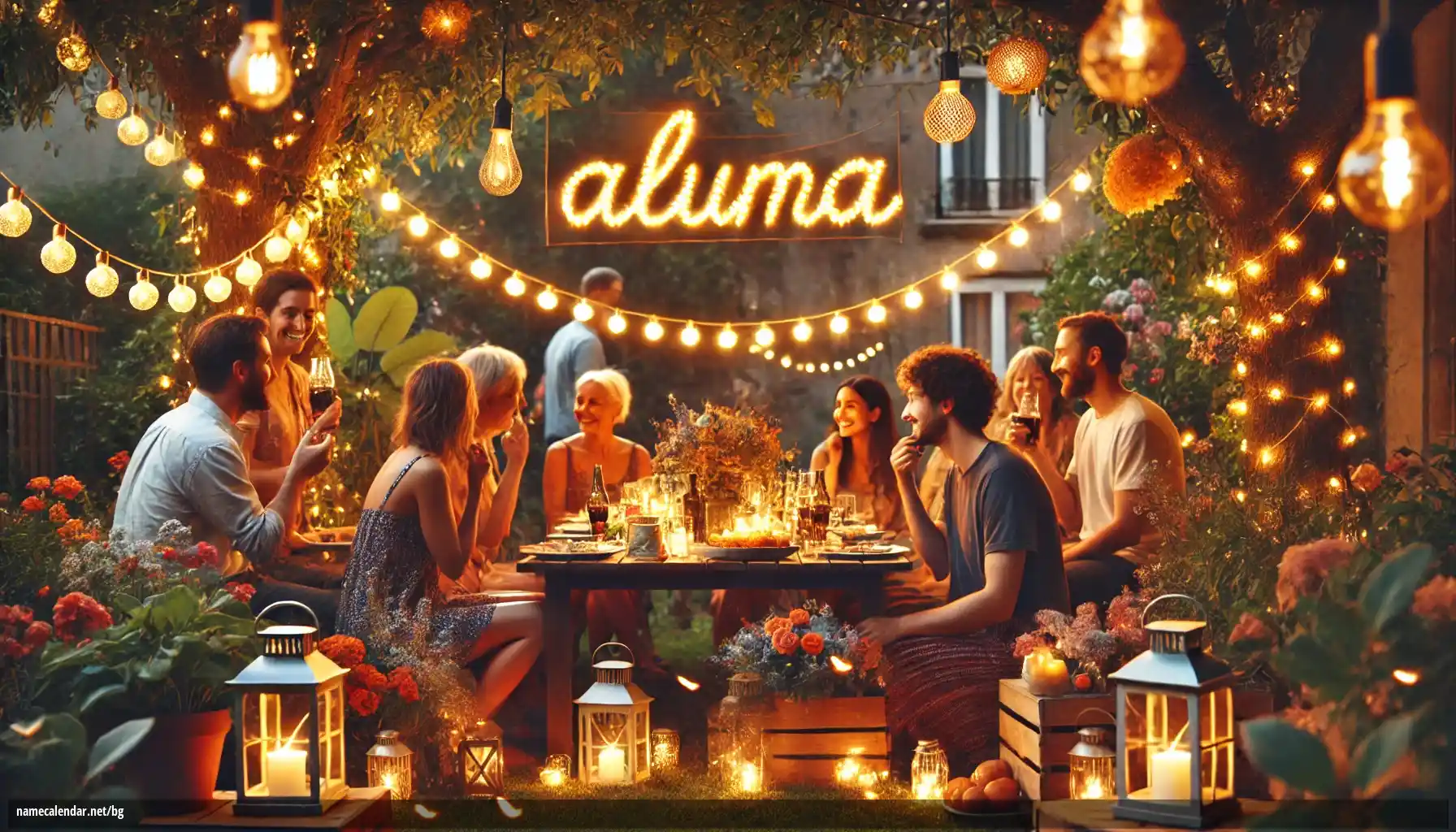 Празнуване на имен ден и име - Aluma