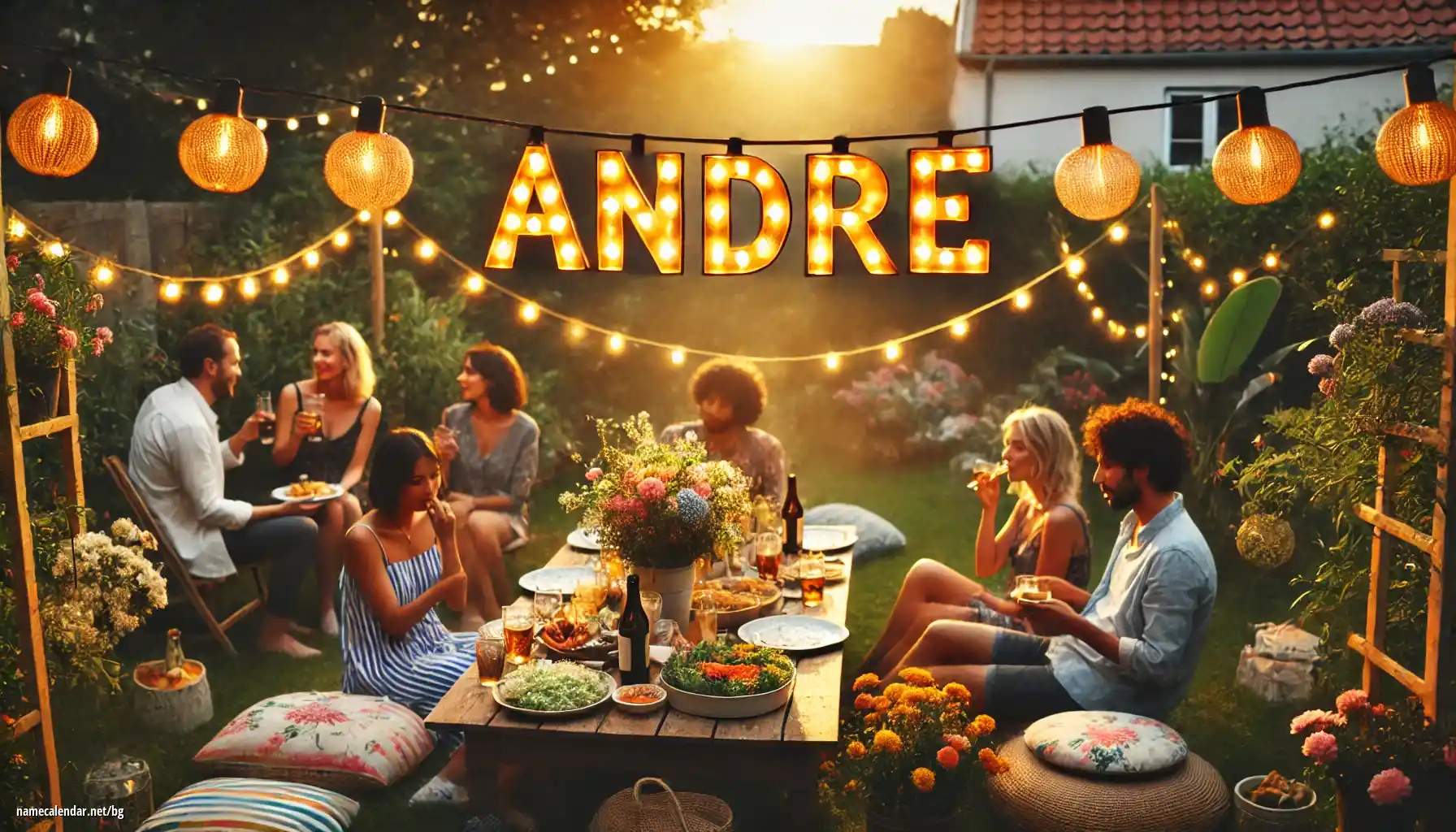 Празнуване на имен ден и име - Andre