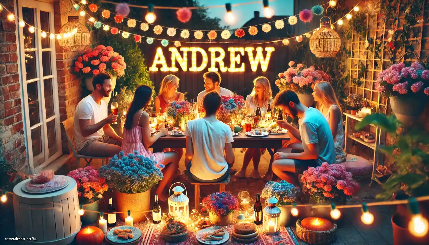 Празнуване на имен ден и име - Andrew