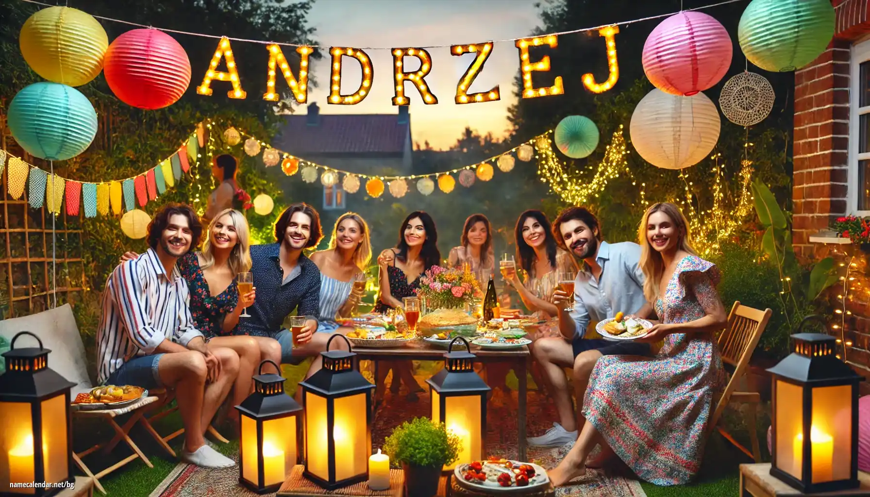Празнуване на имен ден и име - Andrzej